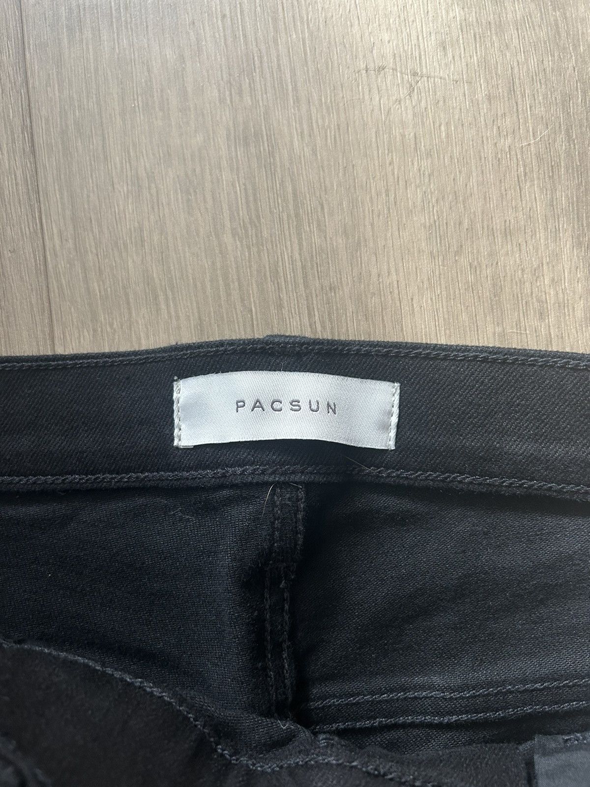 Pacsun Pacsun Black Bryce stacked skinny jeans 34x32 Size US 32 / EU 48 - 5 Thumbnail