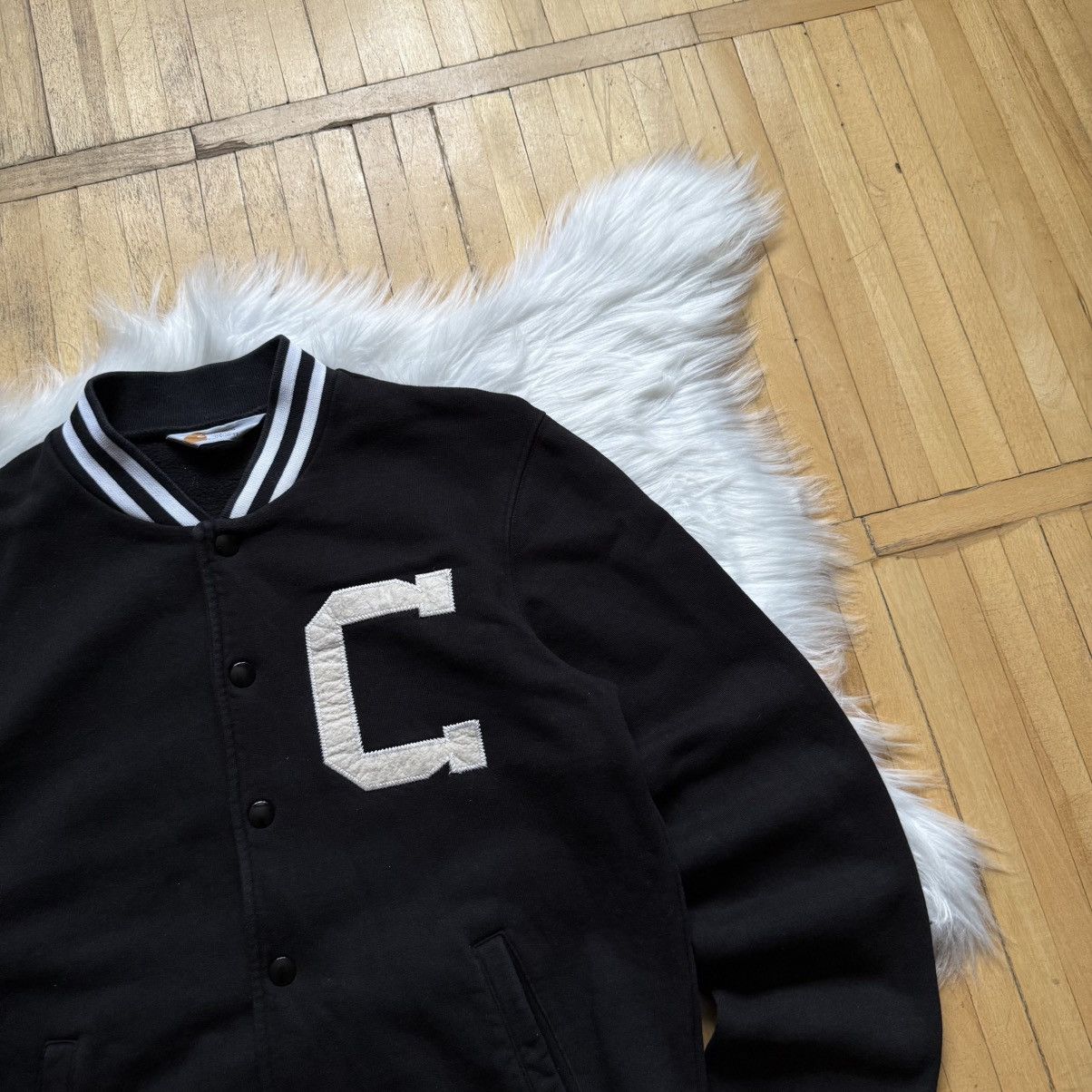Carhartt 📌 Vintage Carhartt 00s W Cup Big Logo Bomber Jacket Size US M / EU 48-50 / 2 - 3 Thumbnail