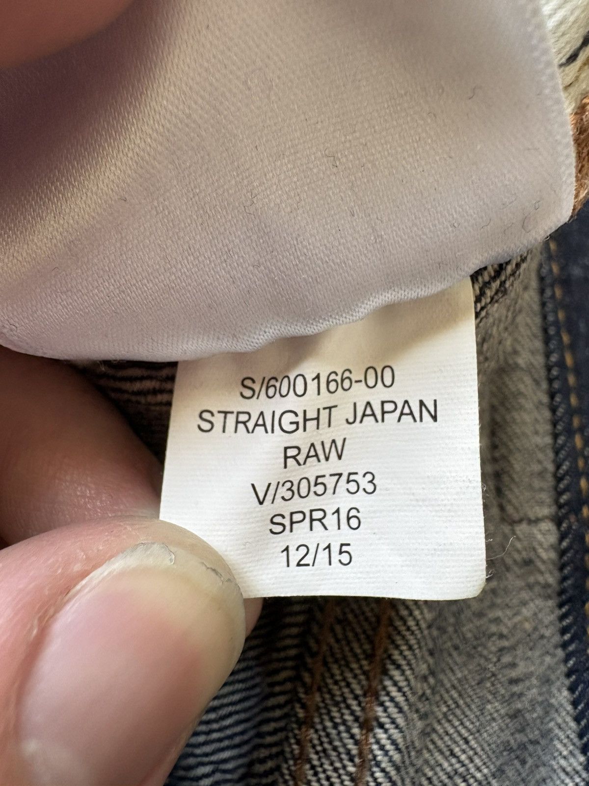 Kaihara Denim Gap 1969 Selvedge Kaihara Japanese Denim 32x30 Size US 32 / EU 48 - 8 Thumbnail