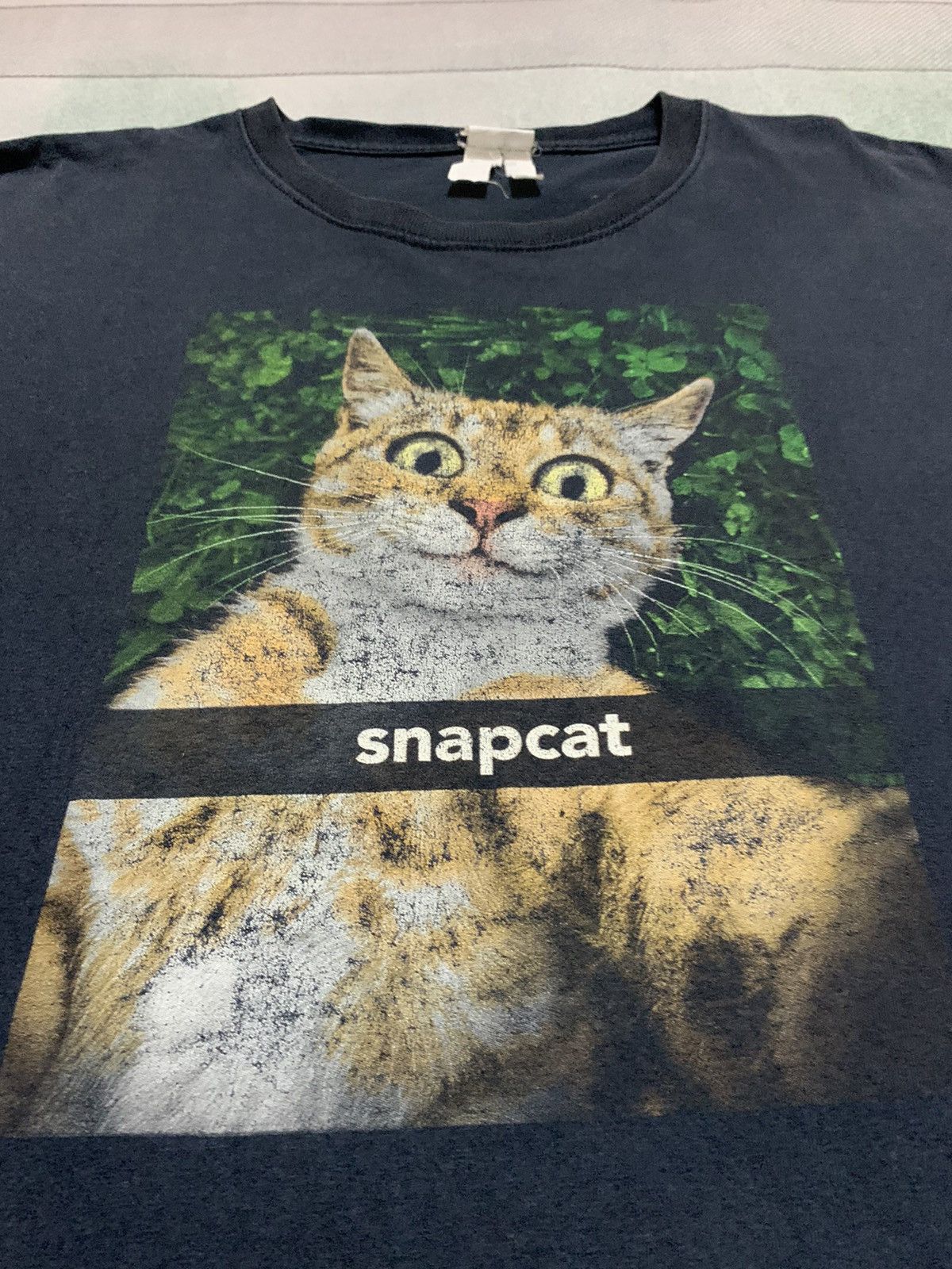Vintage Vintage Snapcat Phote Tee xLarge Size US XL / EU 56 / 4 - 6 Thumbnail