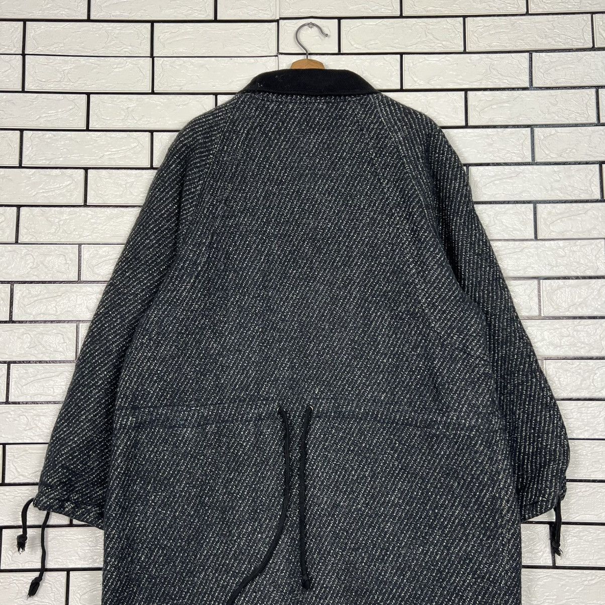 Japanese Brand BALL Special Worn Clothing Wool Long Coat Jacket #4134-C188 Size US L / EU 52-54 / 3 - 18 Thumbnail