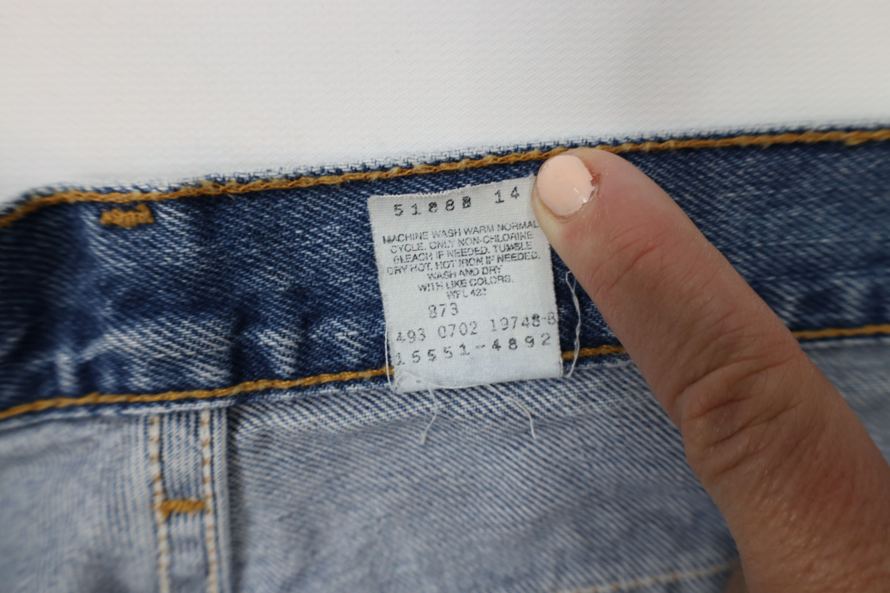 Levi's × Vintage Vintage Y2K 2002 Levis 550 Relaxed Fit Tapered Leg Jeans Size 36" / US 14 / IT 50 - 10 Thumbnail