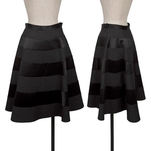 Comme des Garcons Comme Des Garcons size S Vintage black umbrella skirt Size 24" / US 00 / IT 34 - 1 Thumbnail