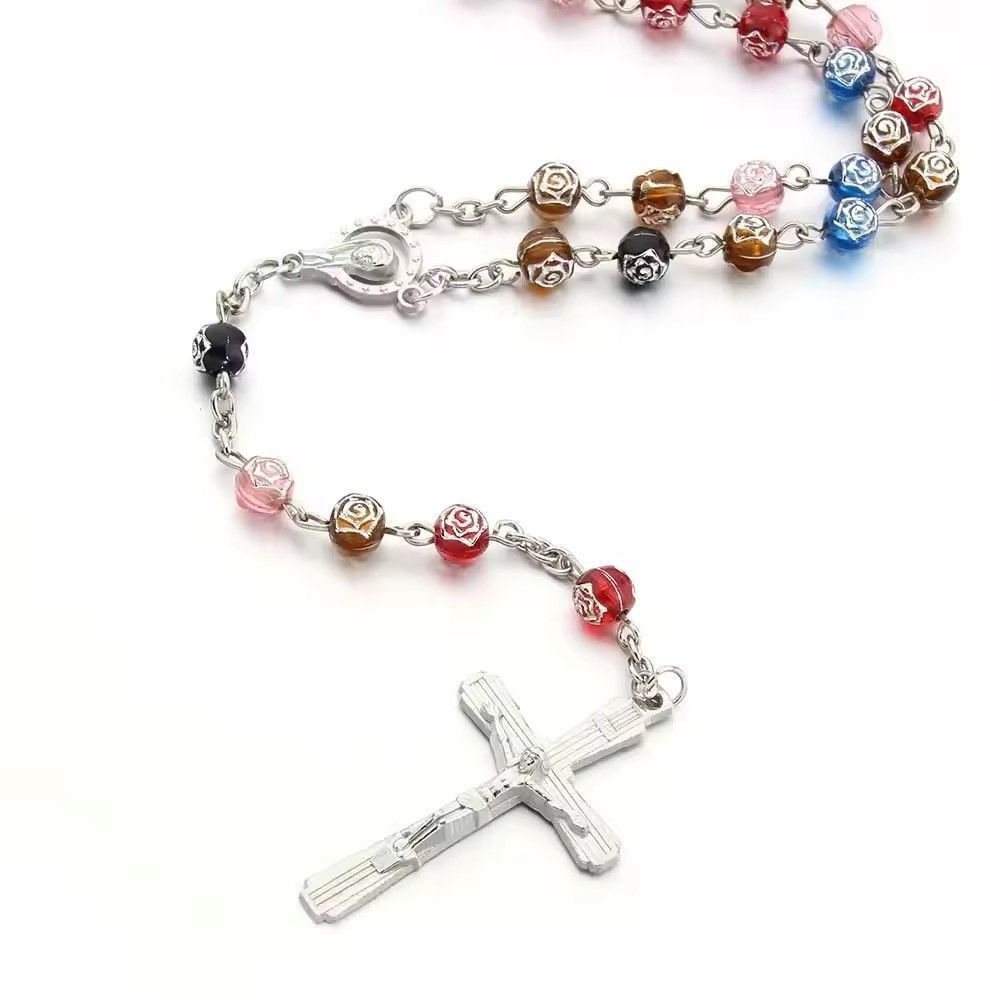 Other Catholic Rosary Bead Necklace Size ONE SIZE - 2 Thumbnail