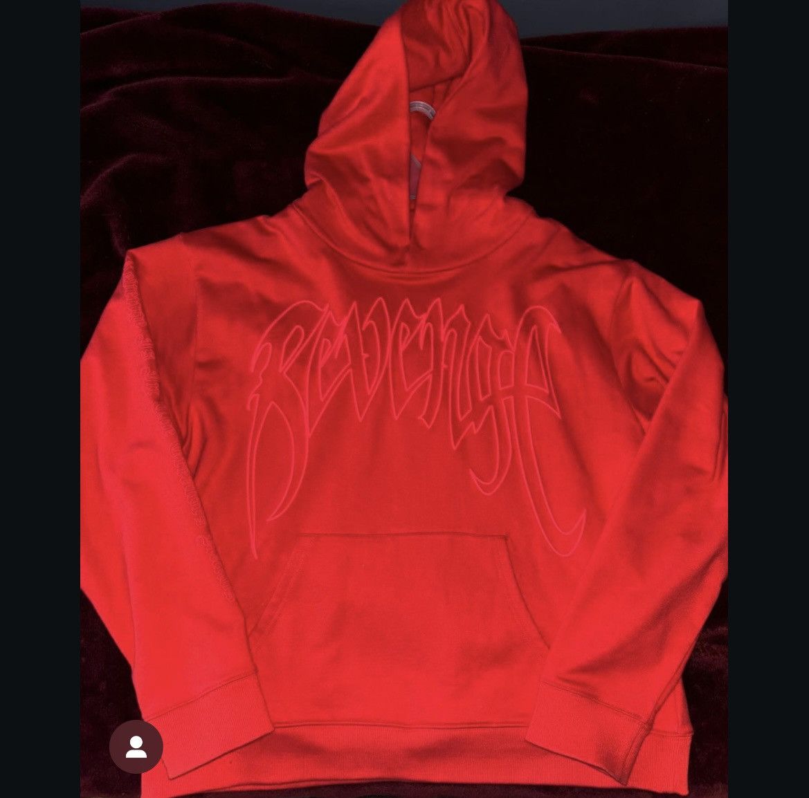 Revenge Revenge Red “x kill hoodie” Size US L / EU 52-54 / 3 - 1 Thumbnail