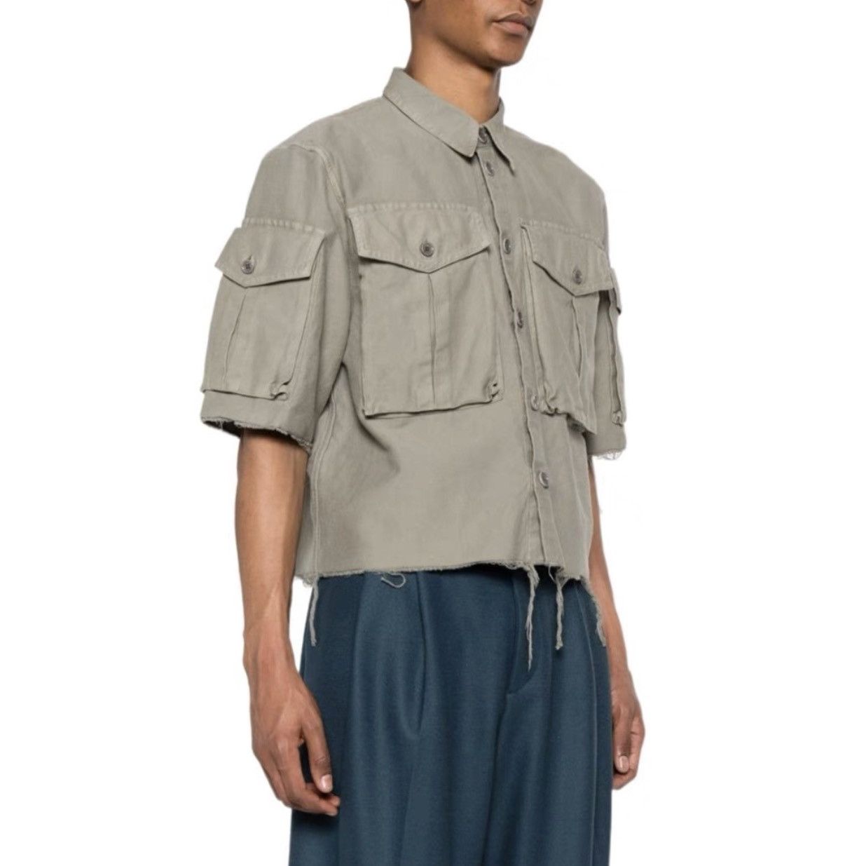 Dries Van Noten Dries Van Noten 24SS Raw-Edge Short Size US L / EU 52-54 / 3 - 2 Thumbnail
