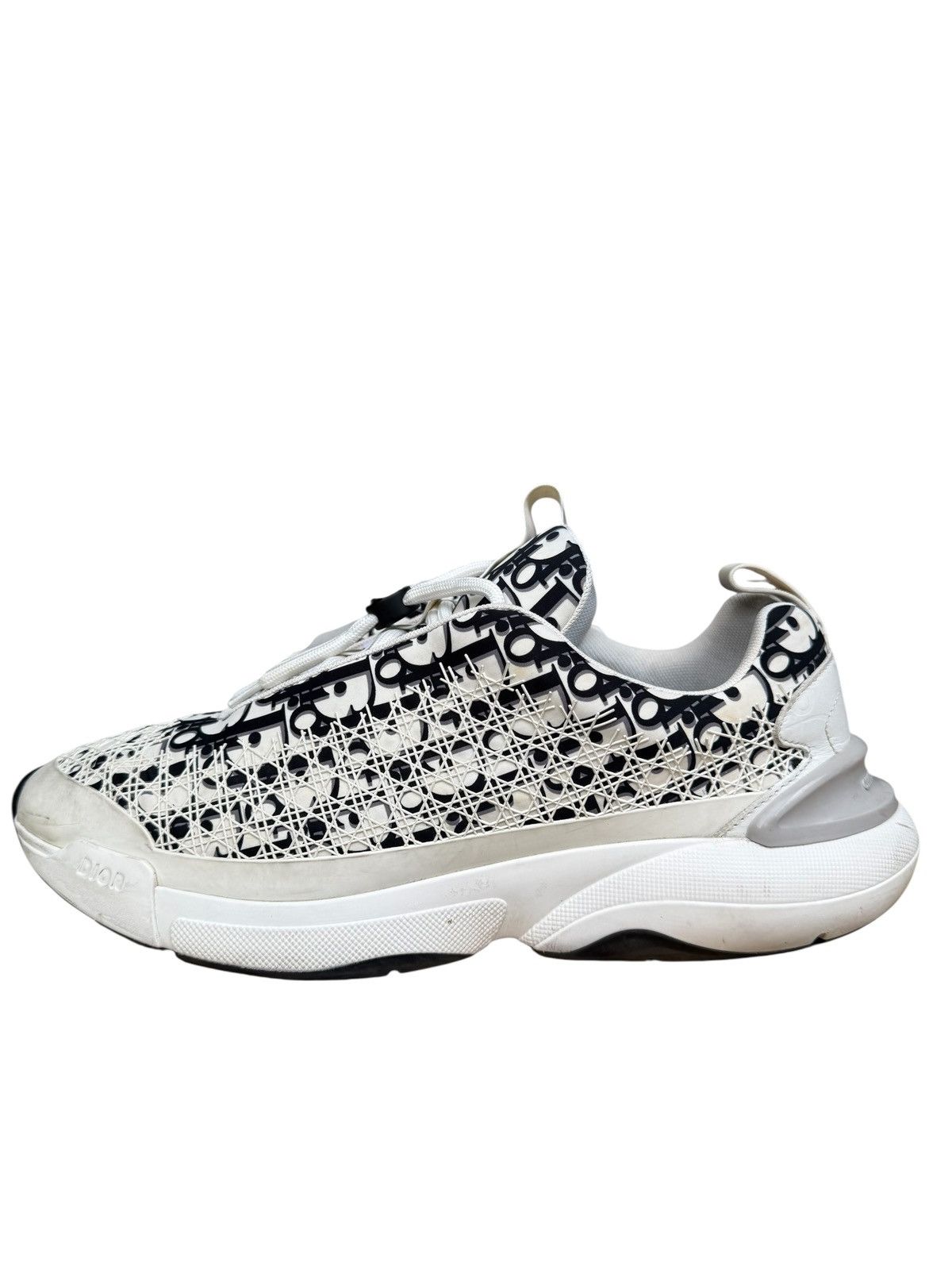 Dior Dior b24 oblique sneakers Size US 12 / EU 45 - 2 Thumbnail