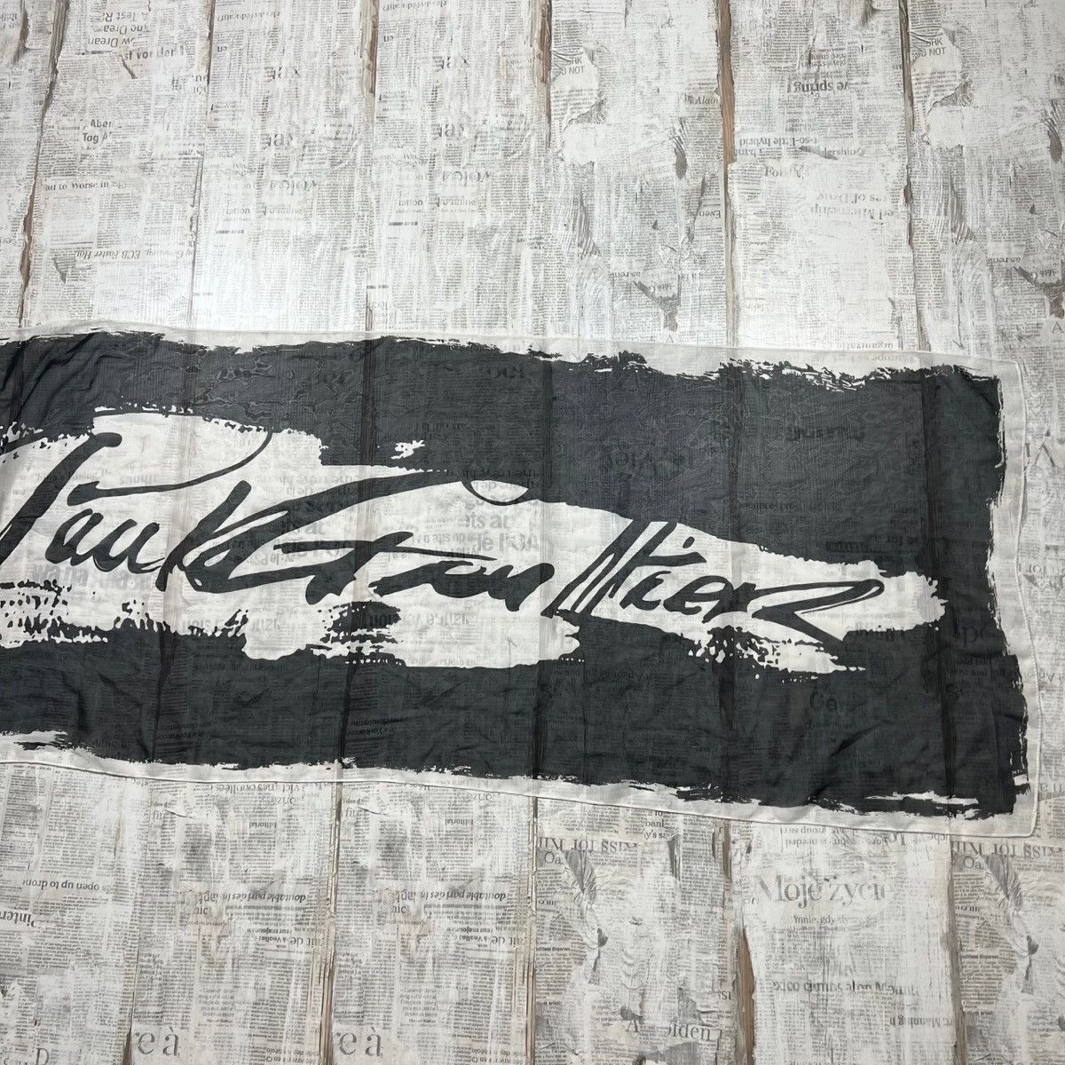 Jean Paul Gaultier × Vintage Jean Paul Gaultier silk scarf Size ONE SIZE - 3 Thumbnail