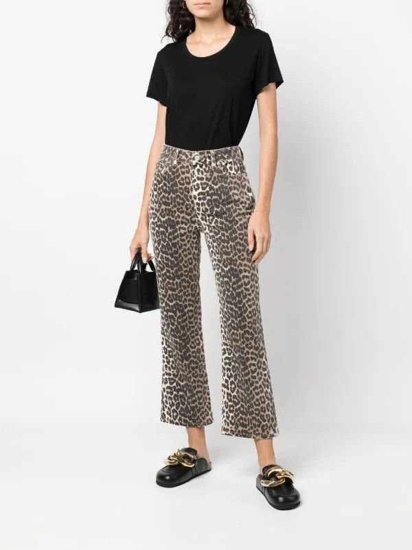Ganni Ganni Betzy cropped Pants Size 27" / US 4 / IT 40 - 1 Thumbnail