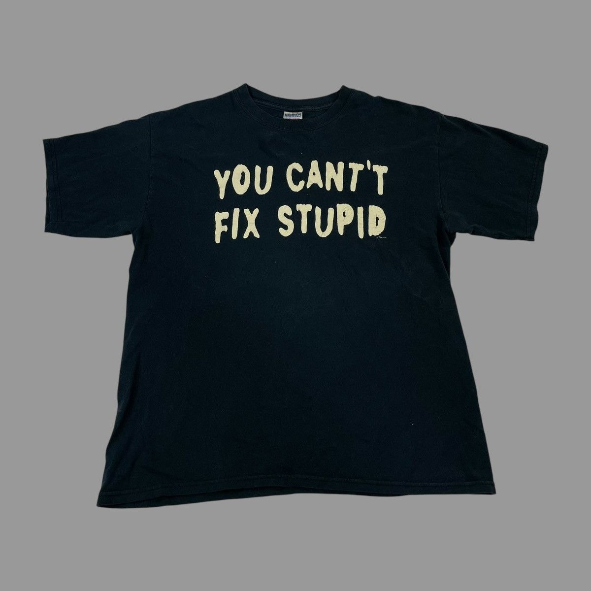 Vintage Vintage Y2K slogan t shirt Size US L / EU 52-54 / 3 - 1 Thumbnail