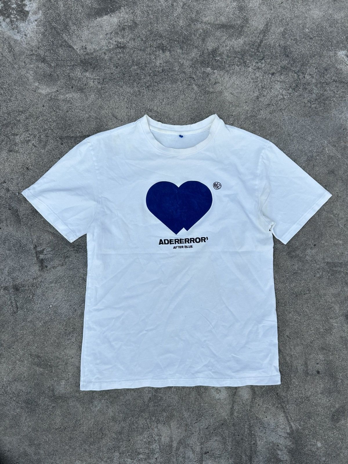 Ader Error Ader Error Blue Love Tees Size US S / EU 44-46 / 1 - 1 Thumbnail