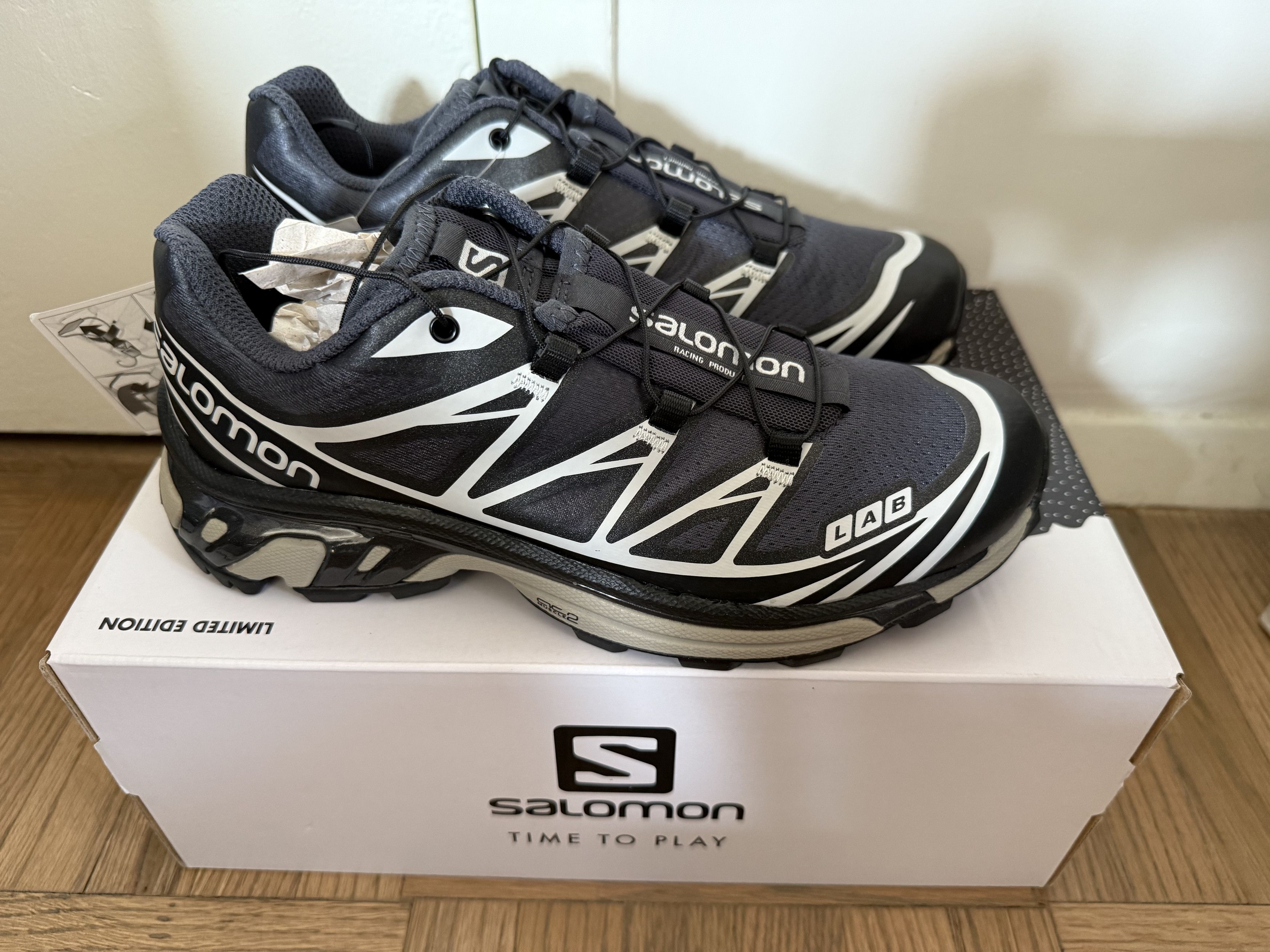 Dover Street Market × Salomon Salomon XT-6 Adv Dover Street Market Black DSM Size US 5.5 / EU 38 - 5 Thumbnail