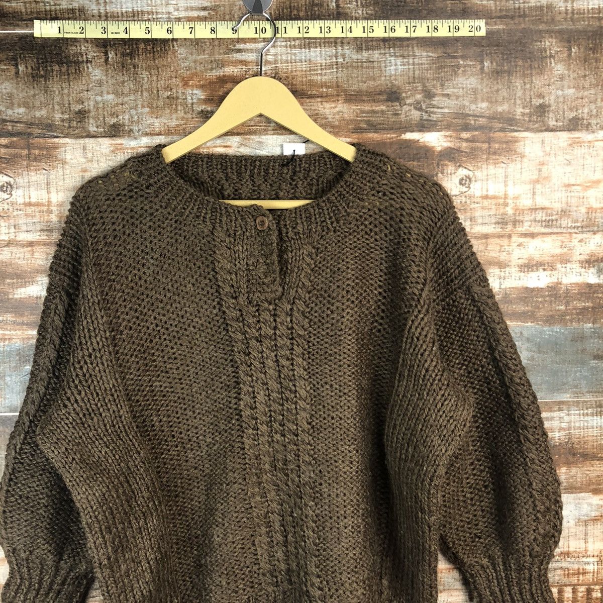 Homespun Knitwear × Japanese Brand Japanese Brand Brown Knitwear #A1873 Size M / US 6-8 / IT 42-44 - 5 Thumbnail