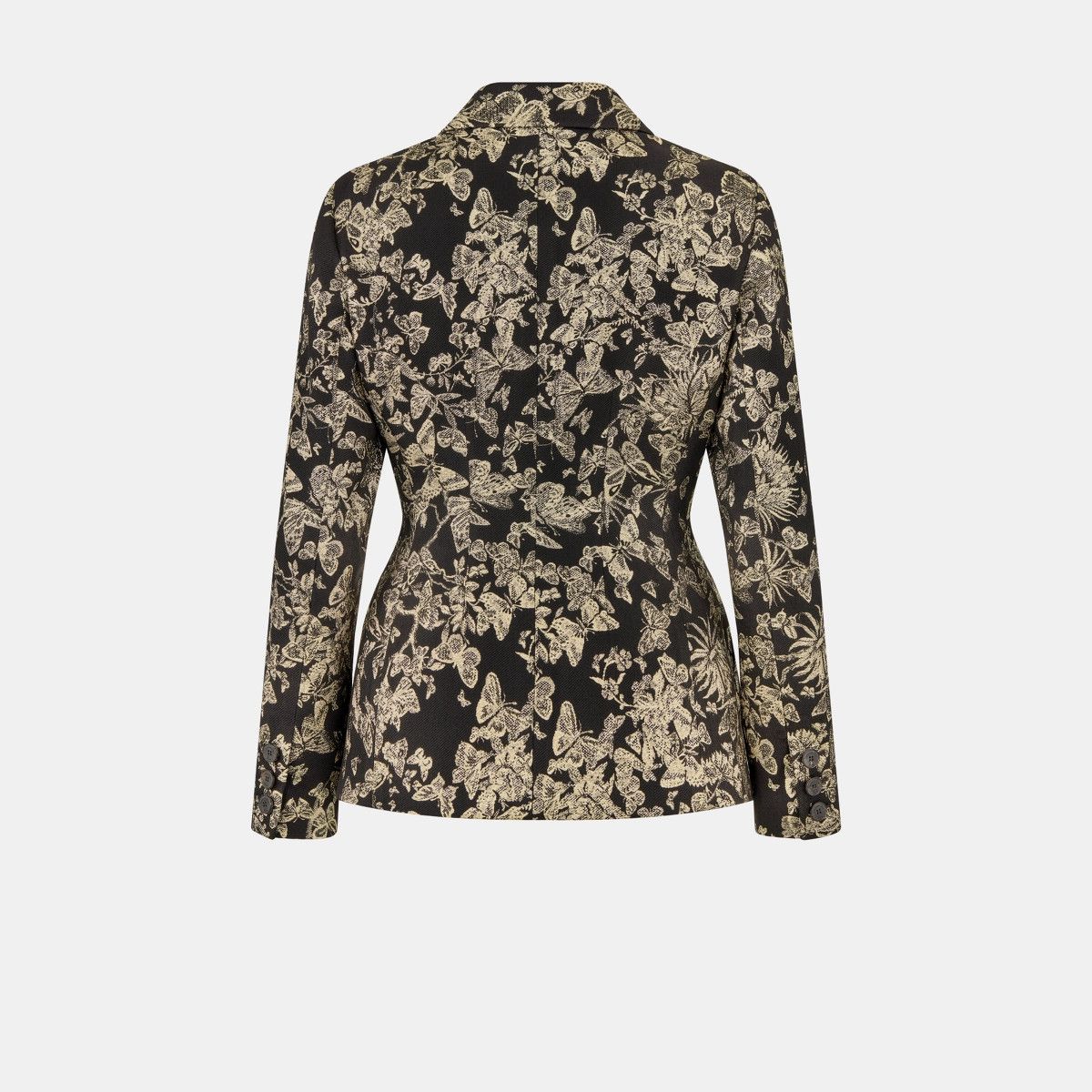 Dior o1bcso1str0225 Fitted Jacket in Black Size S / US 4 / IT 40 - 2 Thumbnail