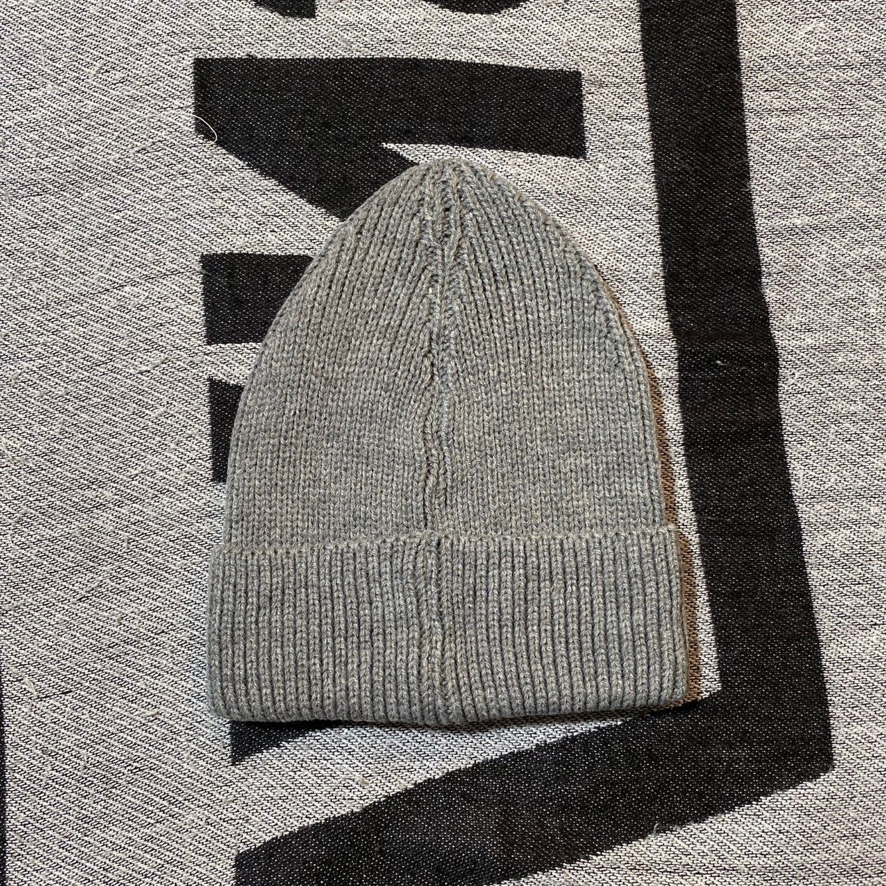 Stussy STUSSY BARS LOGO BEANIE HAT GREY Size ONE SIZE - 2 Thumbnail