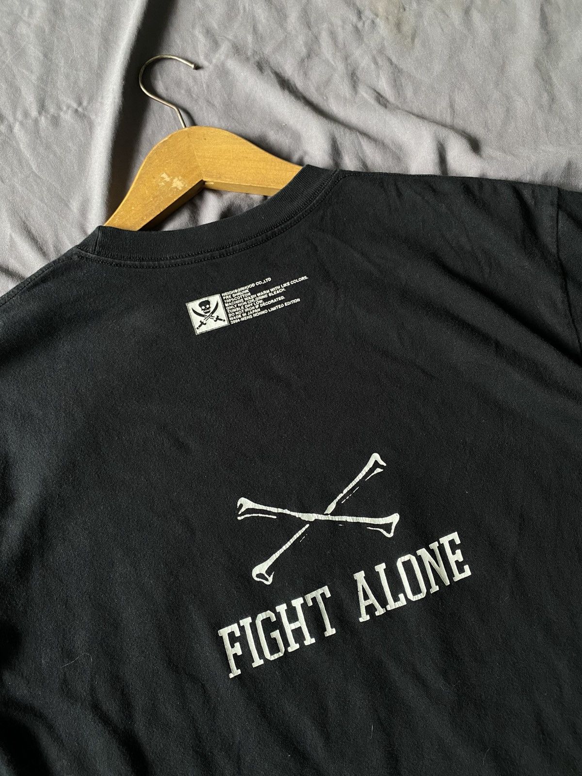 Japanese Brand × Neighborhood Vintage Neighborhood 2004 Limited Edition “ Fight Alone “ Size US XL / EU 56 / 4 - 3 Thumbnail