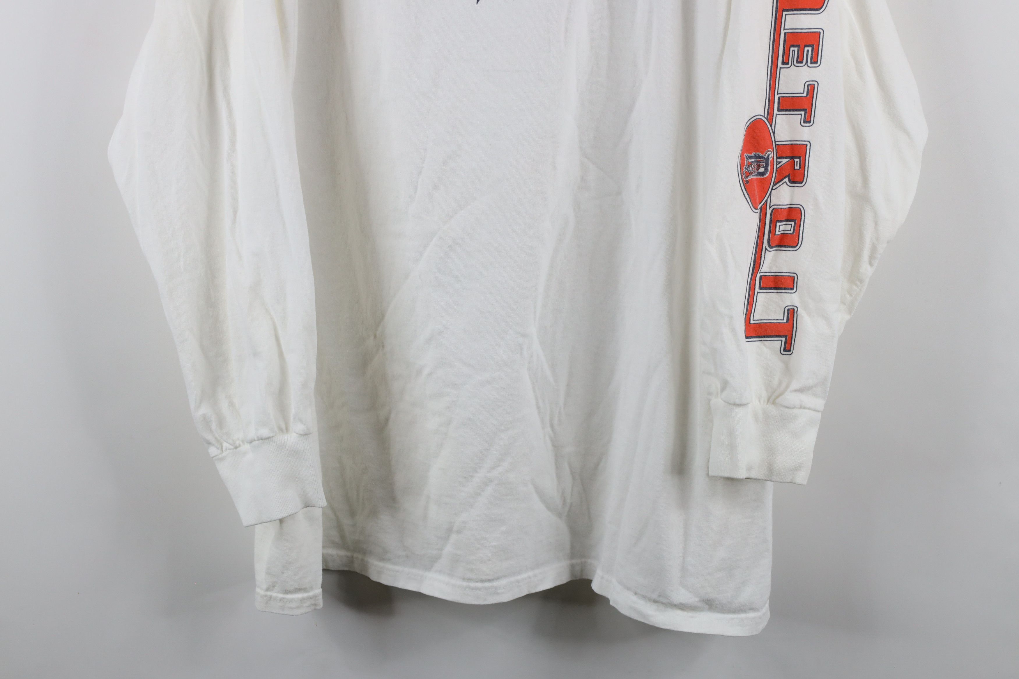 Majestic × Vintage Vintage Y2K Majestic Tigers Baseball Long Sleeve T-Shirt Size US XXL / EU 58 / 5 - 3 Thumbnail