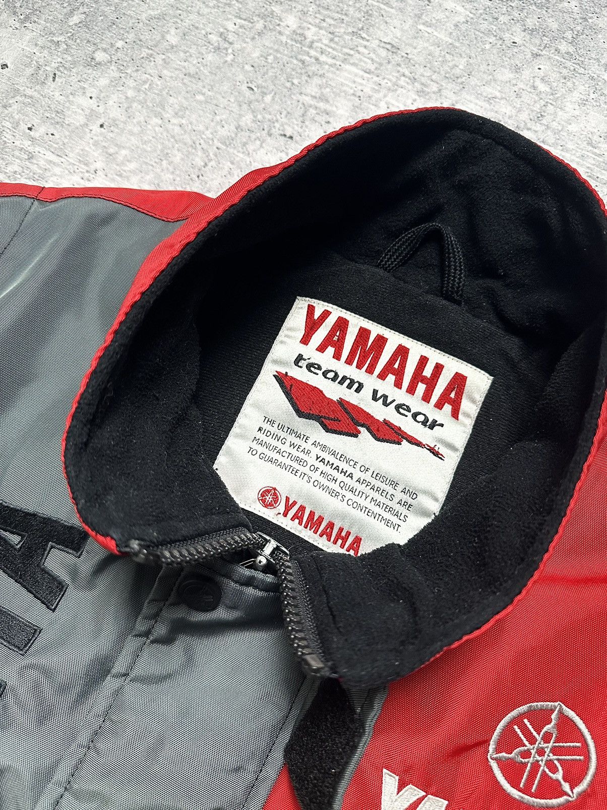 Yamaha Vintage 90s Yamaha R1 Racing MotoSport Moto Vest Size US XL / EU 56 / 4 - 5 Thumbnail