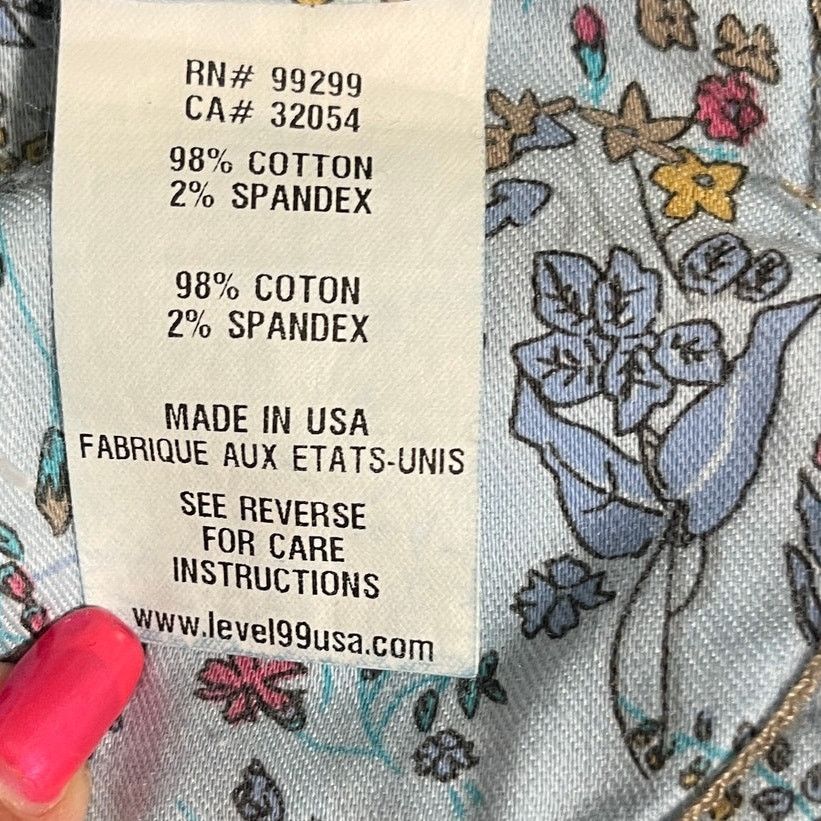 Other Level 99 Denim Stretch Pencil Jean Skirt Medium Wash Sz 26 Size 26" / US 2 / IT 38 - 4 Thumbnail