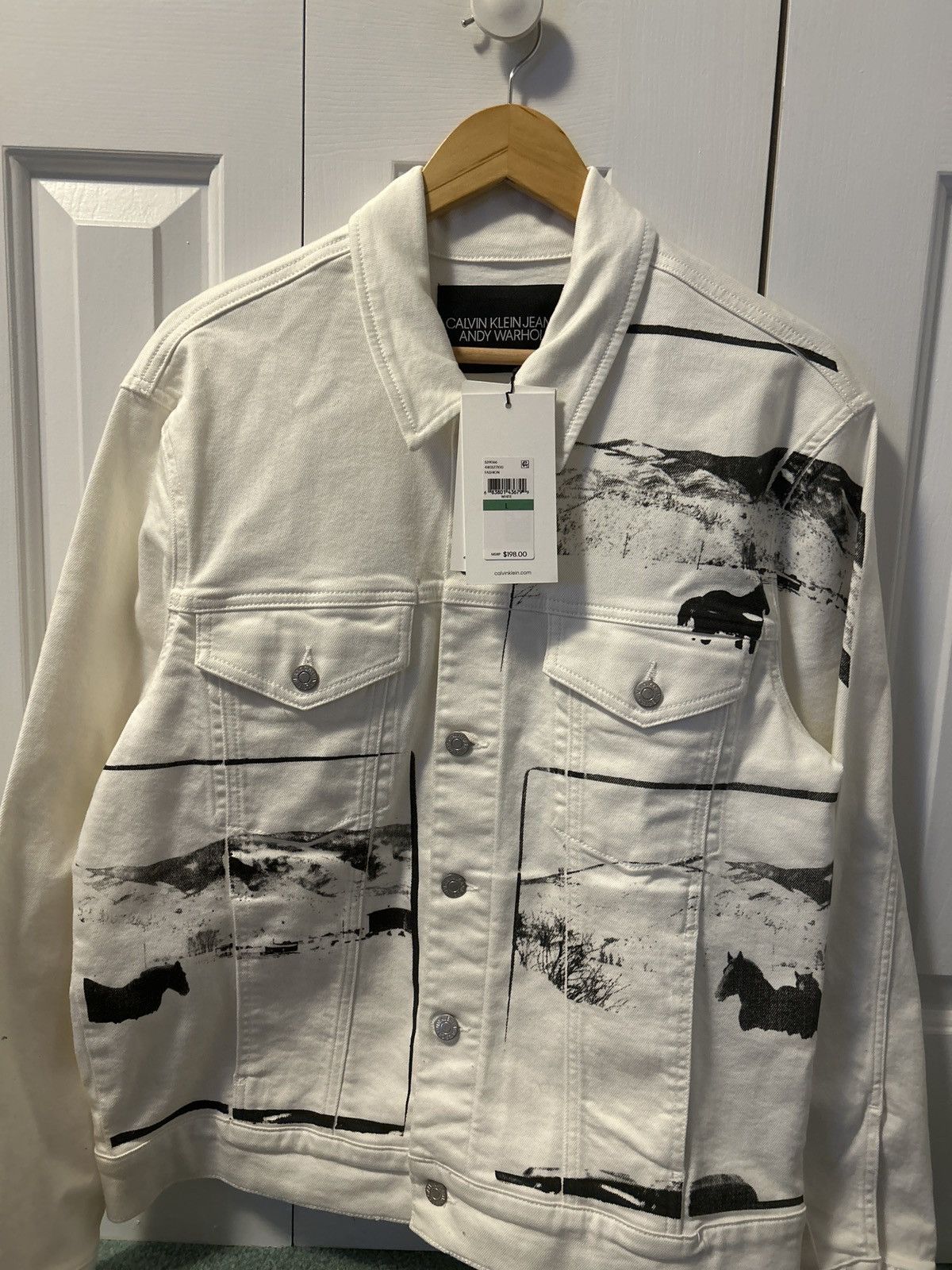 Calvin Klein Andy Warhol Calvin Klein Denim Jacket | Grailed