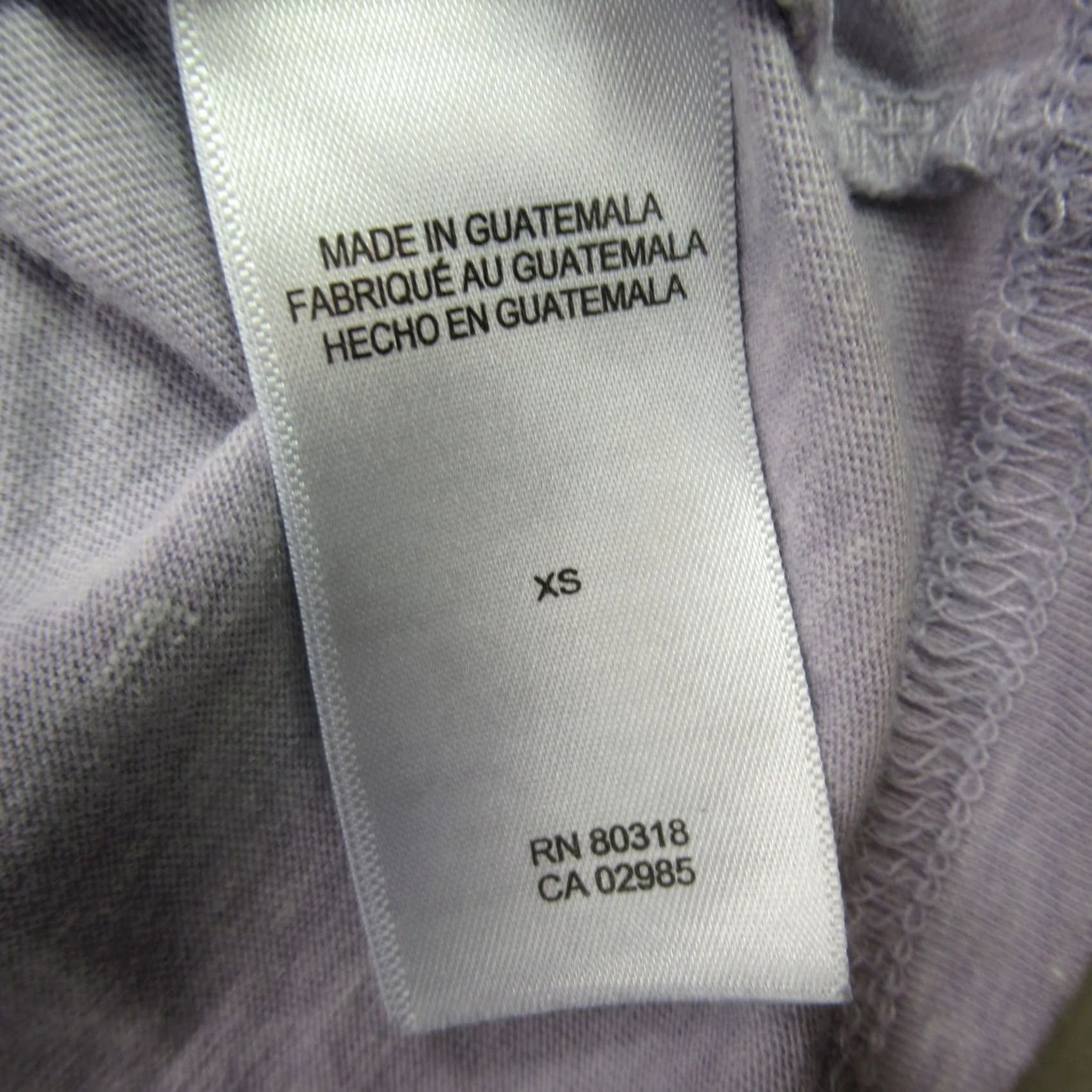 Lucky Brand Lucky Brand Shirt Womens XS Short Sleeve Lightweight Crew Neck Casual Purple Size XS / US 0-2 / IT 36-38 - 4 Thumbnail