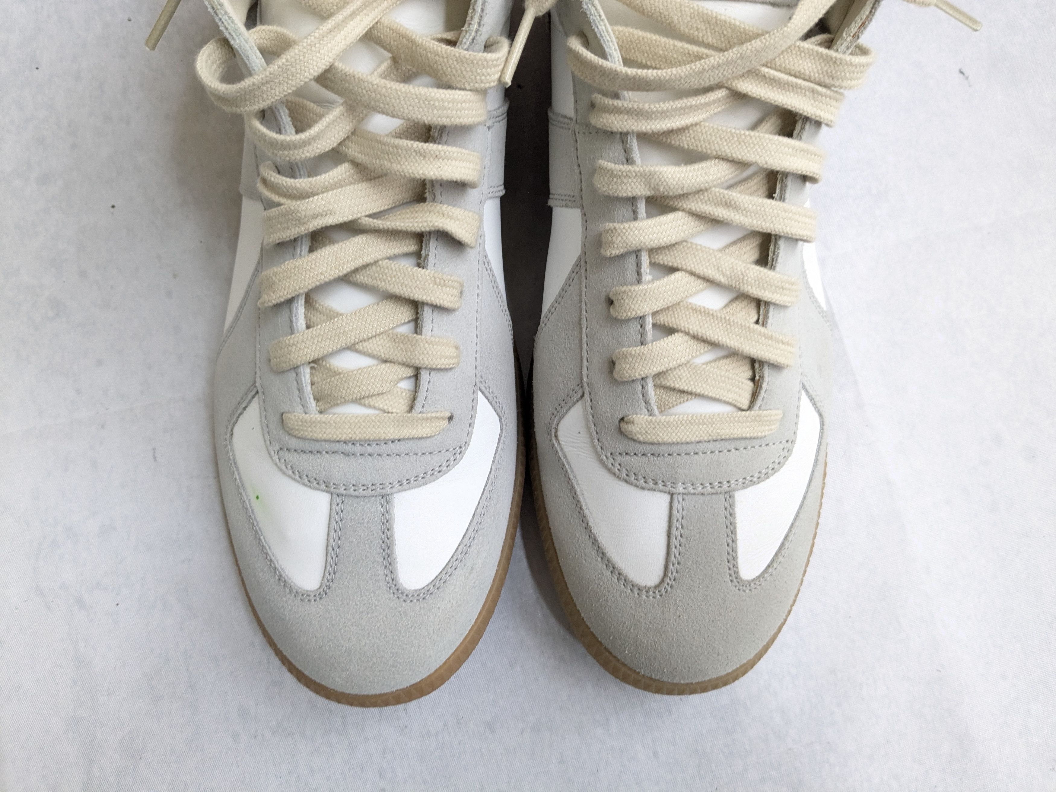 Maison Margiela Maison Margiela Replica GAT White Gray 13 46 High Tops Size US 13 / EU 46 - 3 Thumbnail