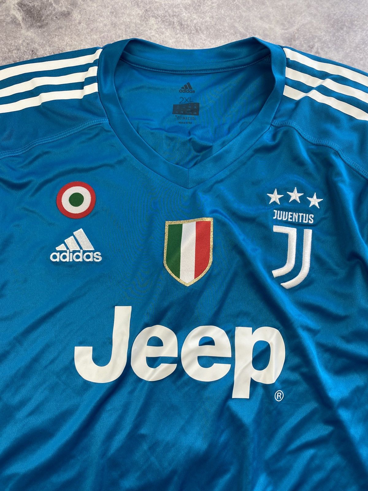 Adidas Juventus #1 BUFFON jersey 2017/19 goalkeeper shirt AZ8714 Size US XXL / EU 58 / 5 - 2 Thumbnail