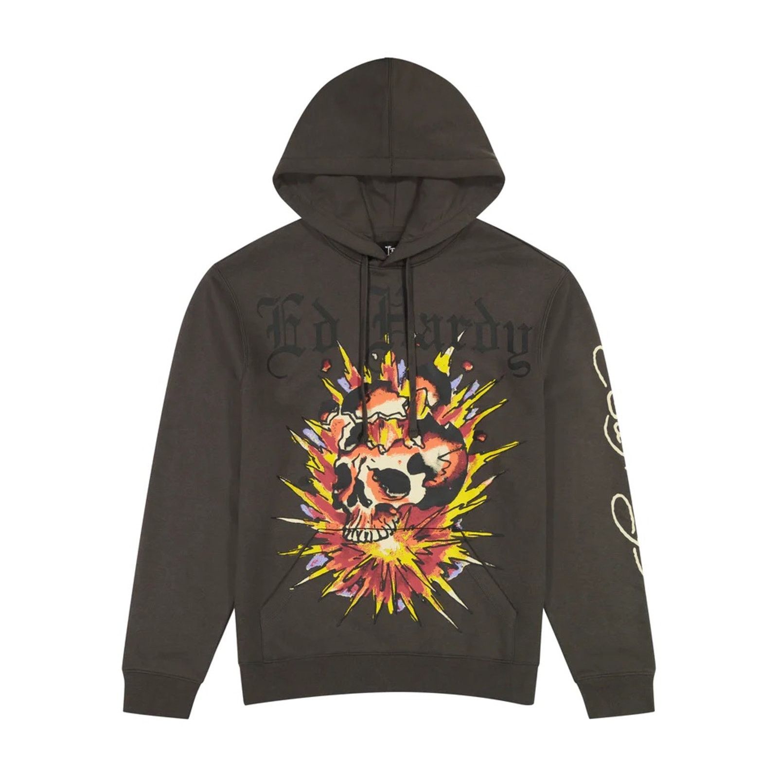 Ed Hardy Ed Hardy Exploding Skull Hoodie Size US M / EU 48-50 / 2 - 1 Thumbnail