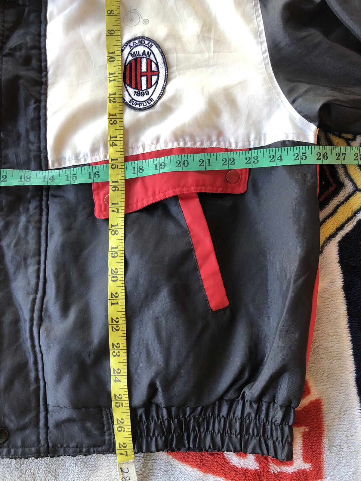 Japanese Brand Vintage AC Milan Bridgestone Nylon Jacket Rare Size US L / EU 52-54 / 3 - 9 Thumbnail