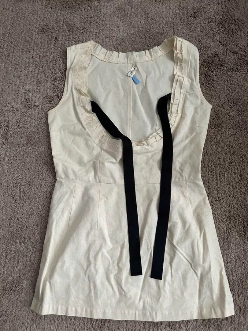 Comme des Garcons COMME des GARCONS Bow Tank Top Size US S / EU 44-46 / 1 - 1 Thumbnail