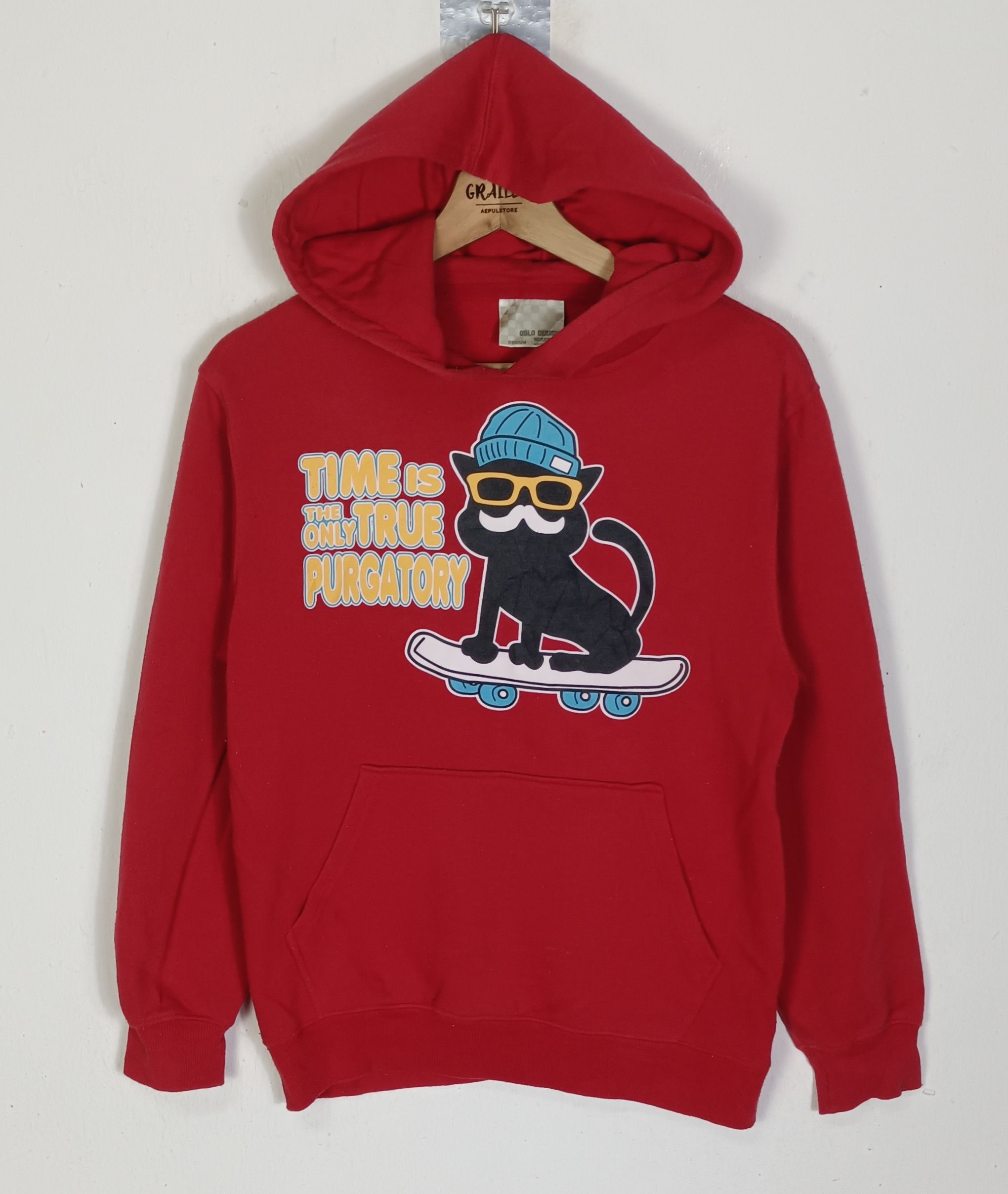 Cartoon Network Vintage OBLO DESIGN Skateboard Hoodie Size US M / EU 48-50 / 2 - 1 Thumbnail