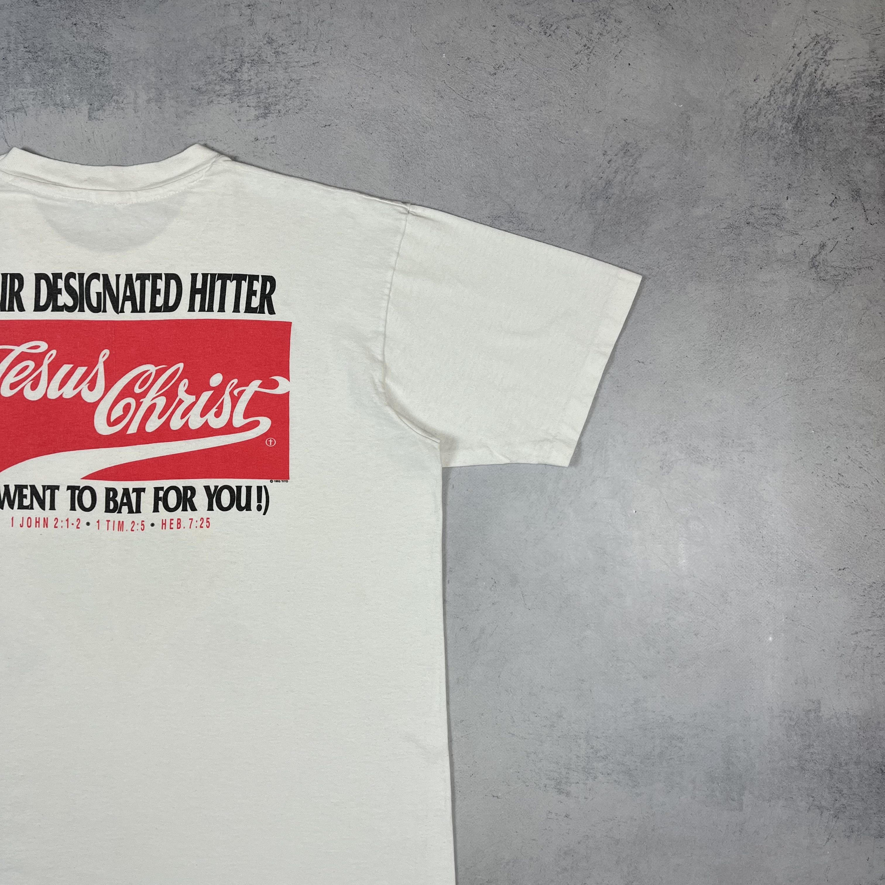 Vintage Vintage Living Epistles Jesus Christ Religion T Shirt 1993 Size US L / EU 52-54 / 3 - 17 Thumbnail
