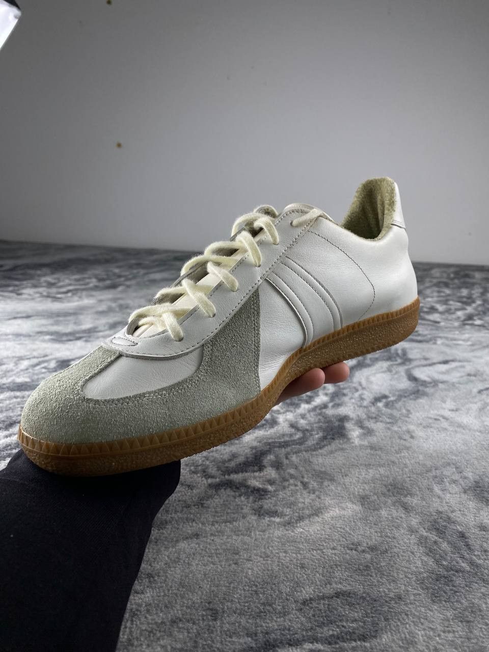 Vintage GAT BW Sport Army Trainer Bundeswehr Shoes Leather Sneakers Size US 9.5 / EU 42-43 - 7 Thumbnail