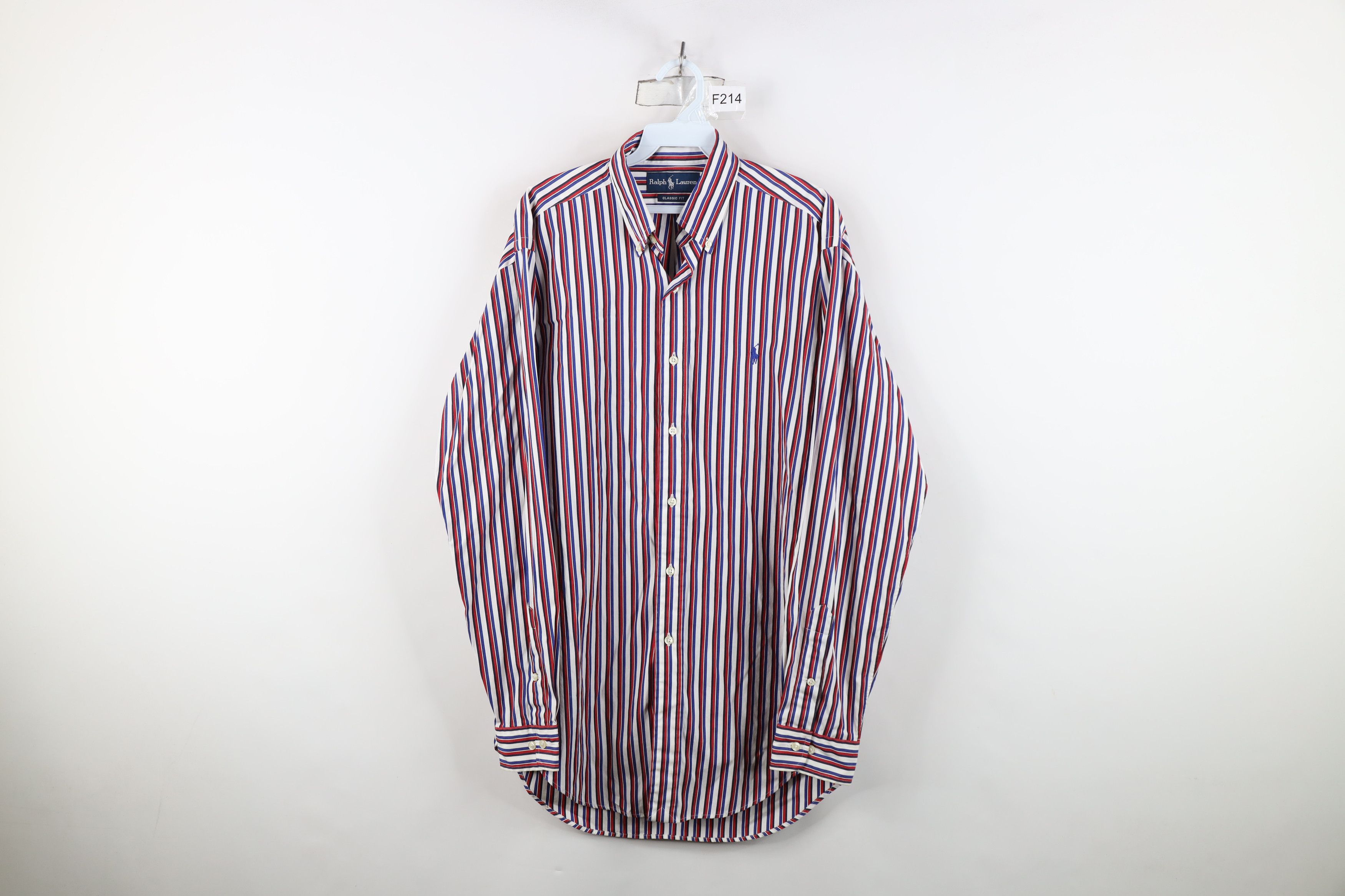 Polo Ralph Lauren Vintage 90s Ralph Lauren Collared Button Down Shirt Cotton Size US M / EU 48-50 / 2 - 1 Thumbnail