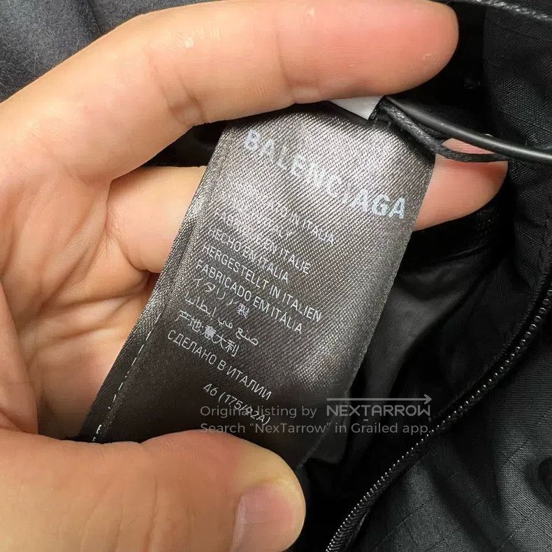Balenciaga Balenciaga 3B Reflective Logo Ski Jacket Windbreaker Size US S / EU 44-46 / 1 - 5 Thumbnail