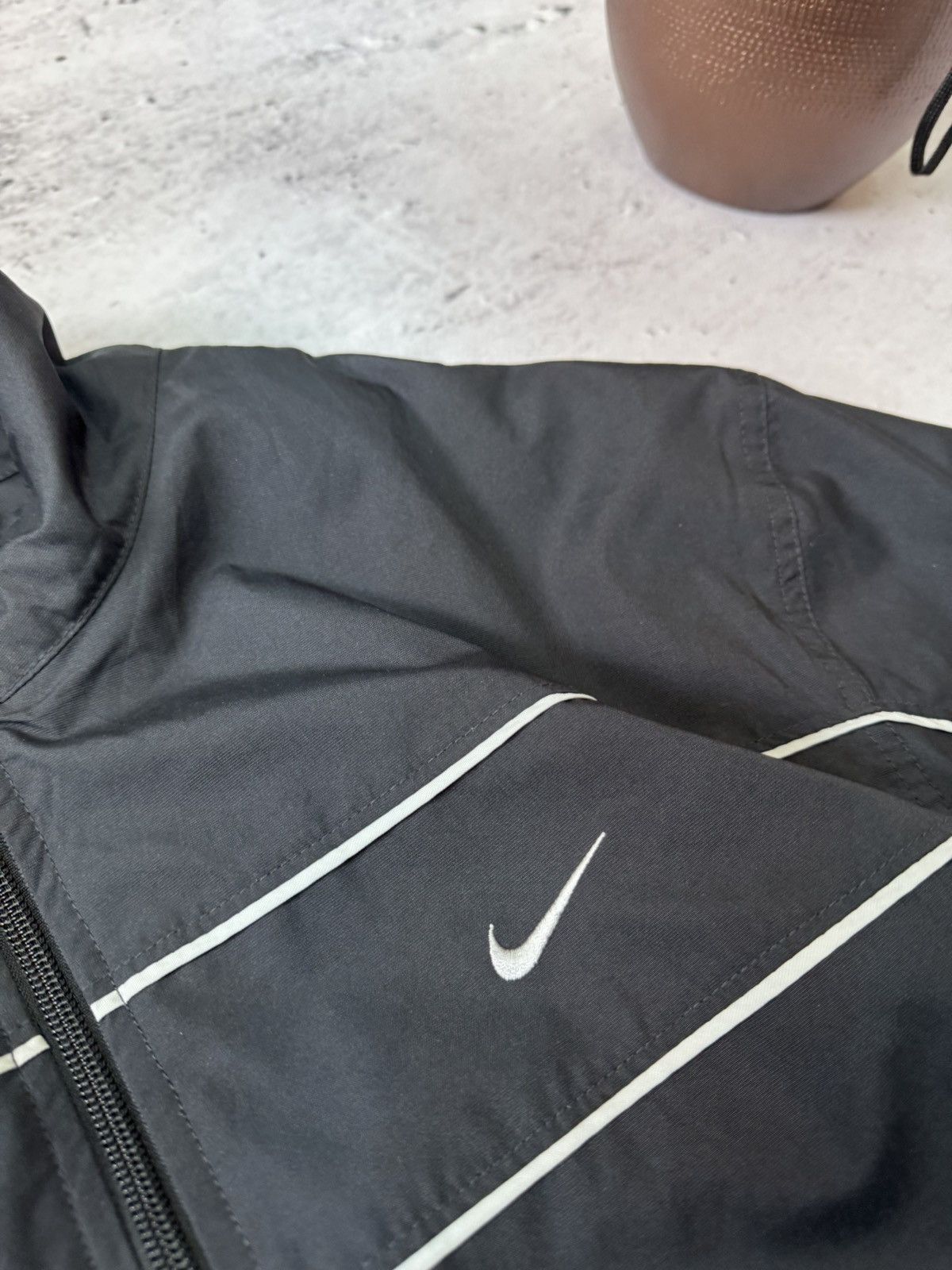 Nike × Vintage NIKE VINTAGE BASIC LOGO OVERSIZE BAGGY LIGHT JACKET Size US L / EU 52-54 / 3 - 7 Thumbnail