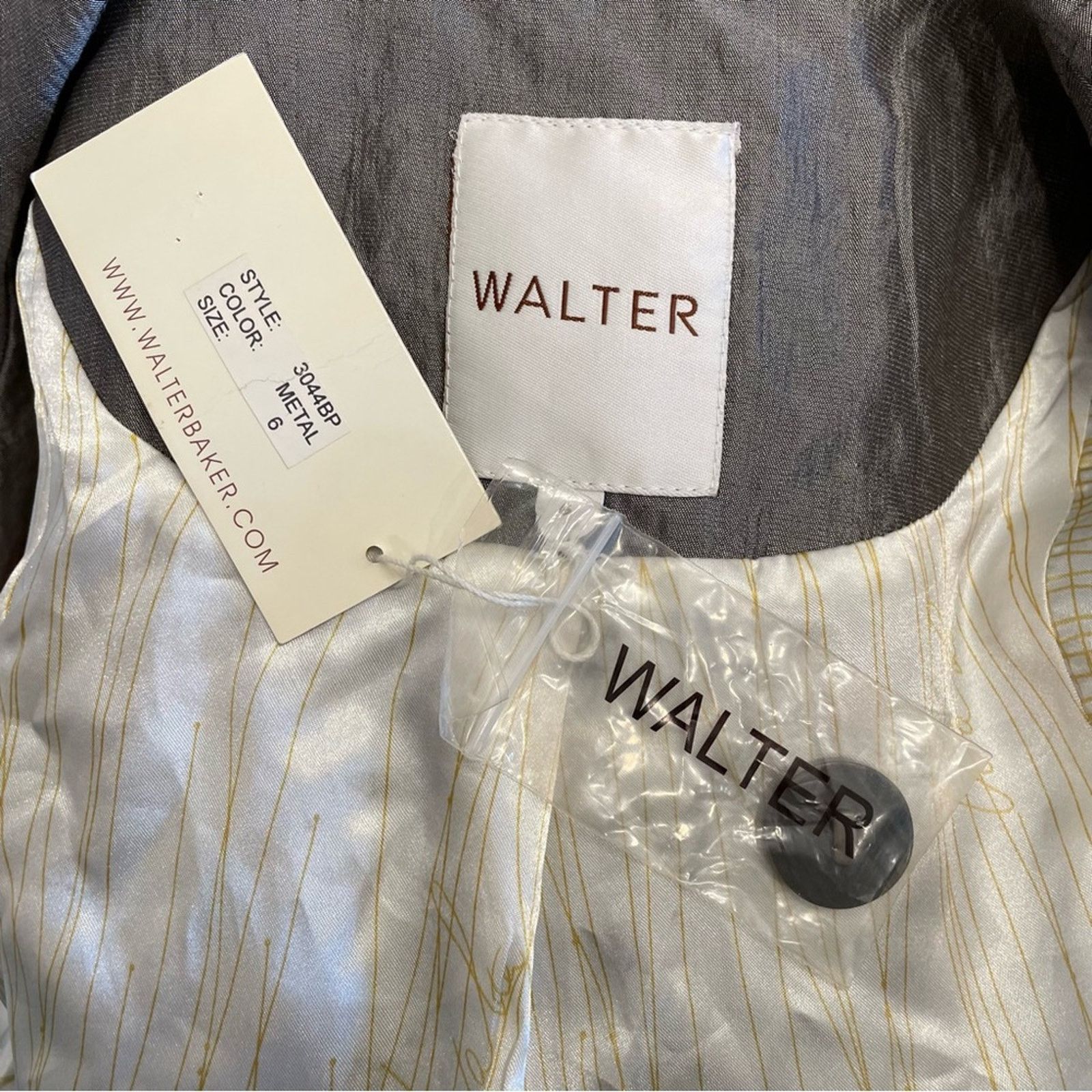 Other Walter Baker Metallic Jacket 6 Size M / US 6-8 / IT 42-44 - 14 Thumbnail