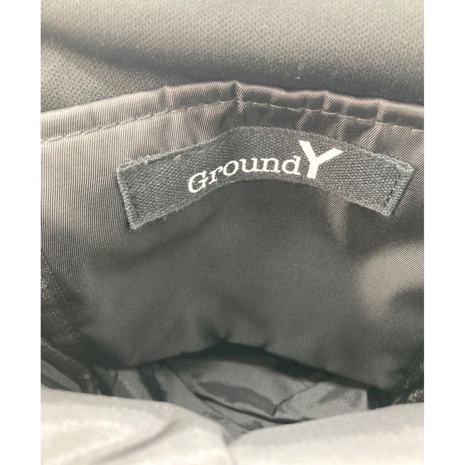 Yohji Yamamoto Yohji Yamamoto GROUND Y Shoulder Bag Ladies Black Clasp Closure Square Bag Used Womens Size ONE SIZE - 8 Thumbnail