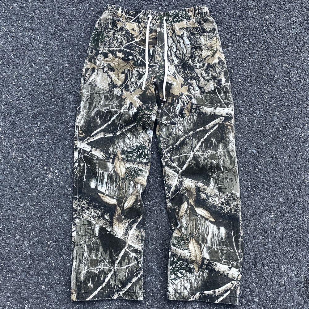 🍁 camouflage Elastic Waist Pants
