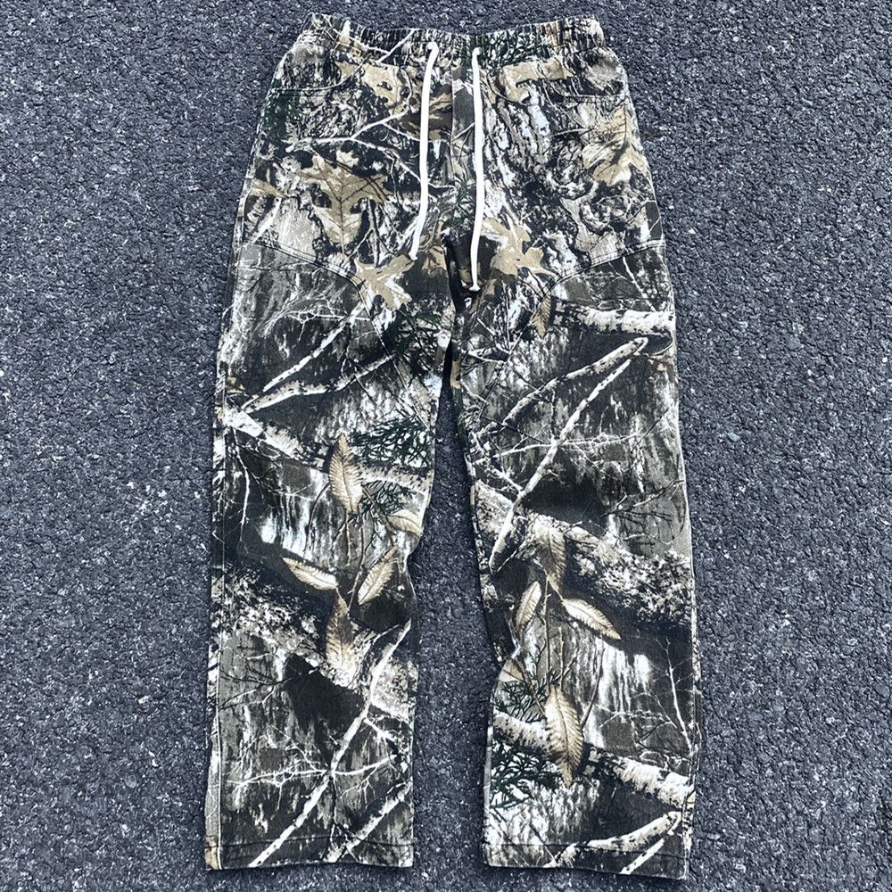 image of Camouflage Elastic Waist Pants, Men's (Size 34)