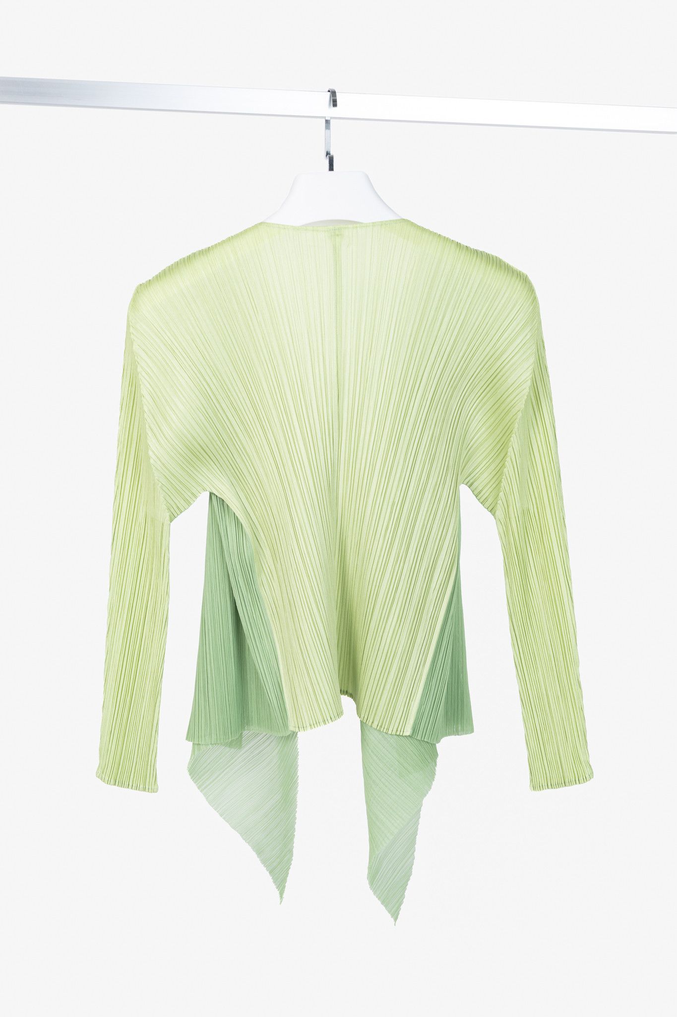 Pleats Please Issey Miyake Pleats Please Issey Miyake Layered Open-Front Cardigan Size S / US 4 / IT 40 - 2 Thumbnail