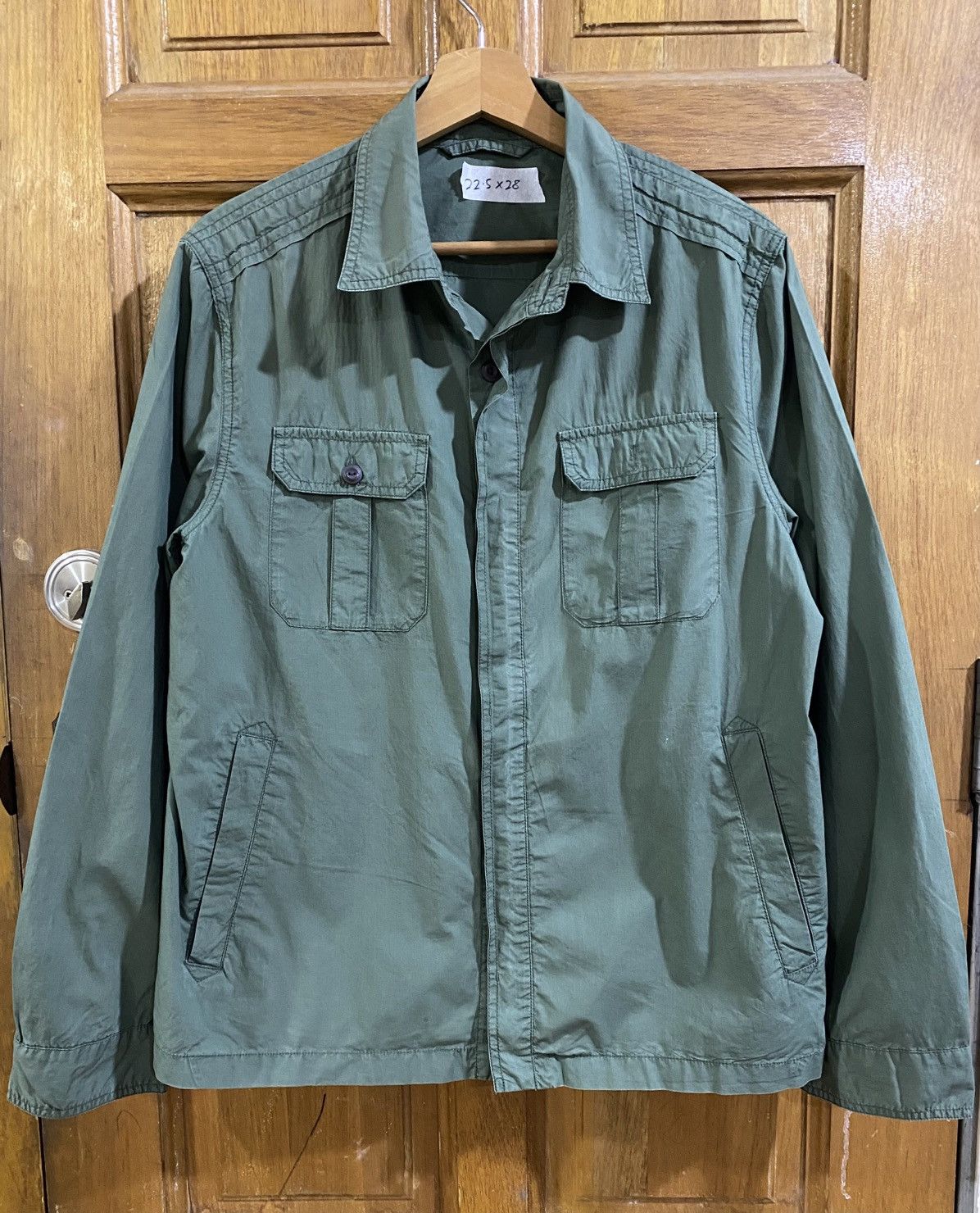 Uniqlo Uniqlo Utility Work Jacket Olive Green Size US L / EU 52-54 / 3 - 1 Thumbnail