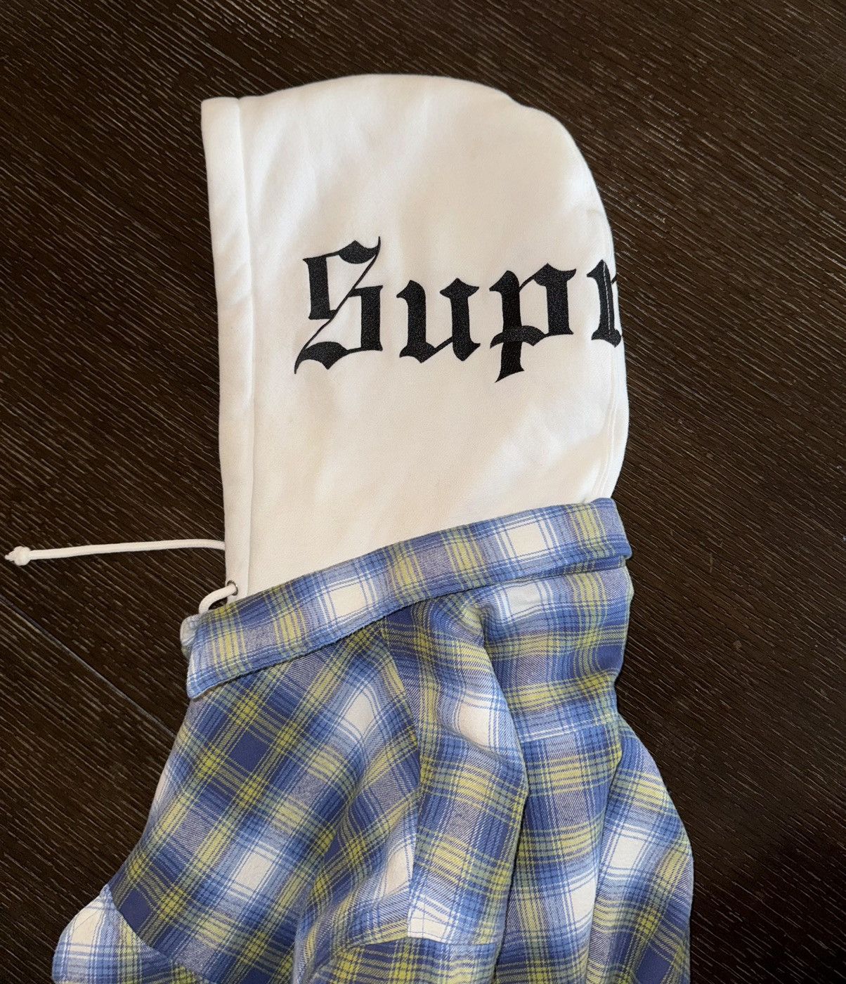 Supreme Supreme Hooded Flannel Zip up shirt Size US XL / EU 56 / 4 - 4 Thumbnail