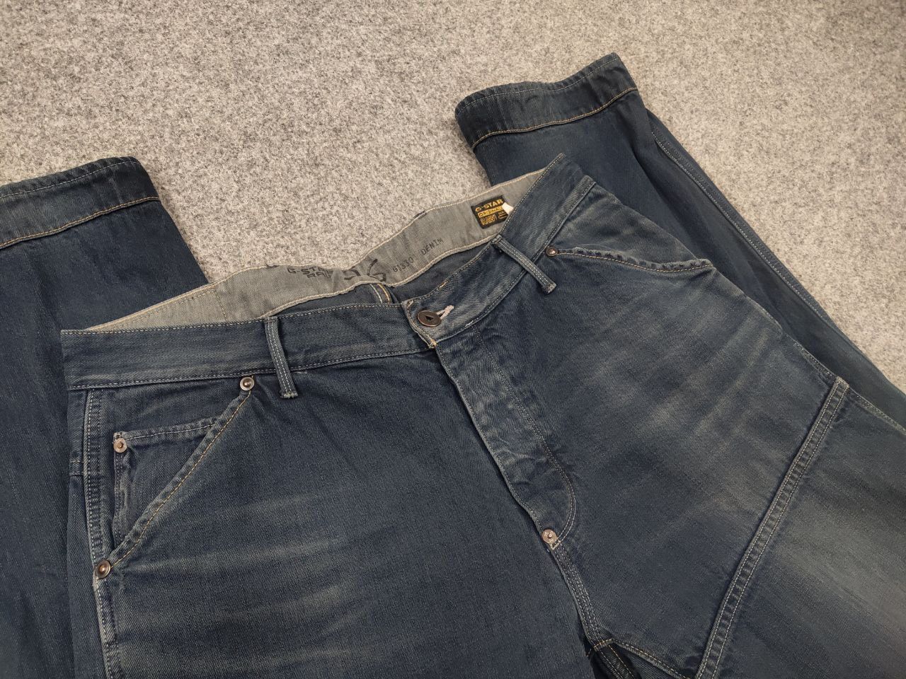 G-Star Vintage g-star raw 5620 heritage embro 96 Denim jeans double Size US 36 / EU 52 - 11 Thumbnail