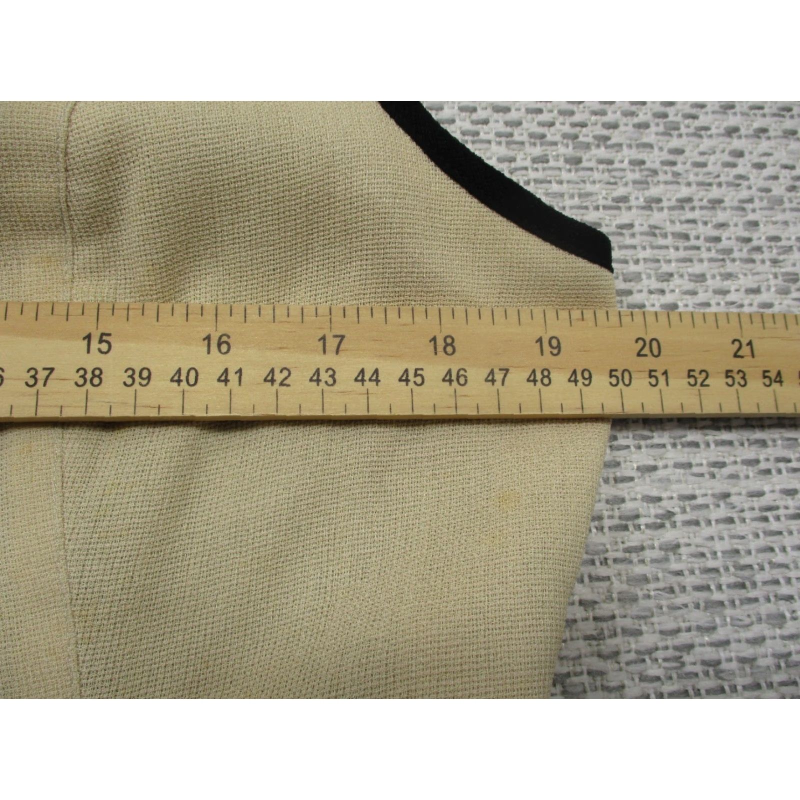 Vintage Dorothy Schoelen Platinum Vest Womens Large USA MADE Embroidered Vest Ivory 1980s Nylon Wearable Art Mens Womens Size L / US 10 / IT 46 - 7 Thumbnail