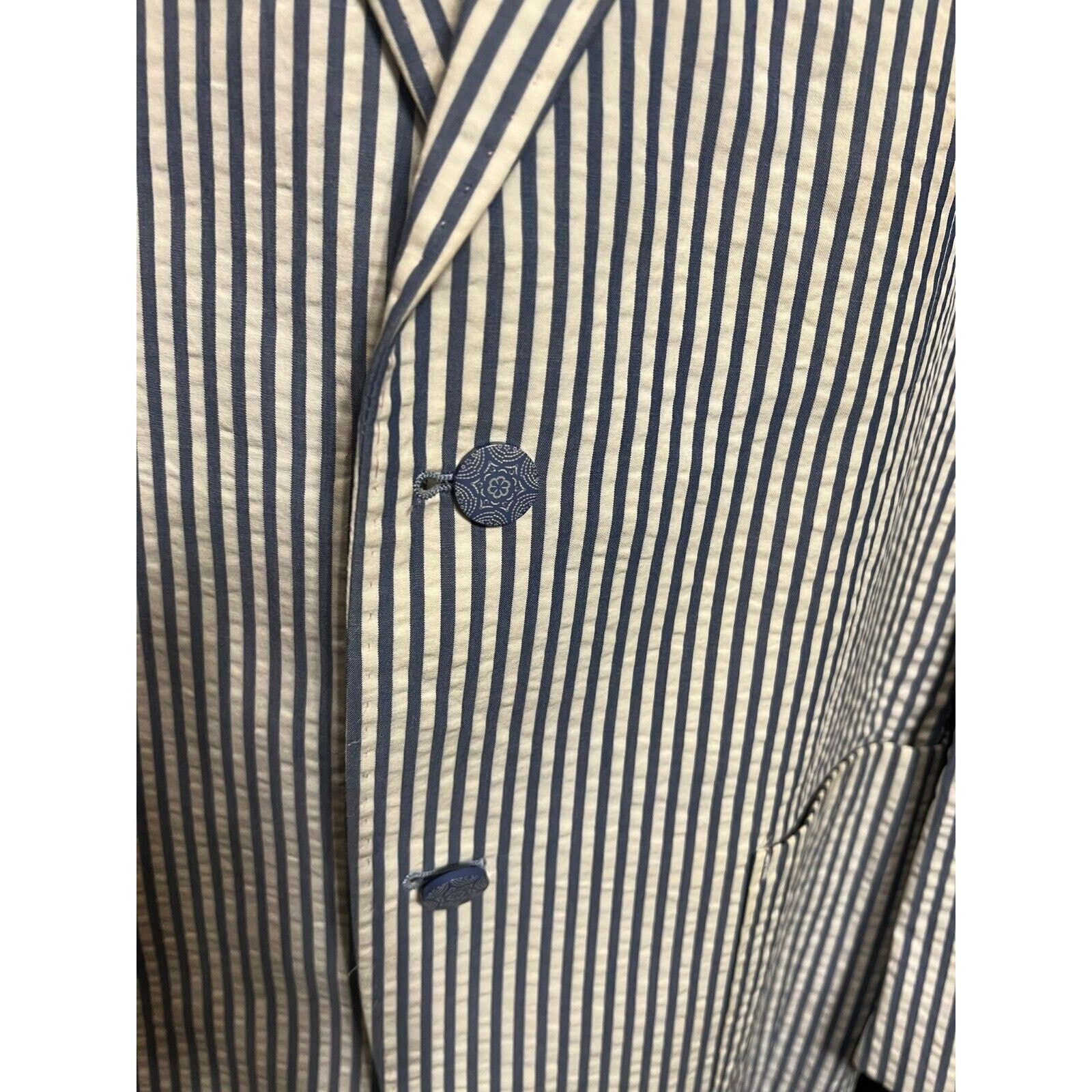 Robert Graham Robert Graham Sports Coat Blazer 44 R Cotton Size 44R - 5 Thumbnail