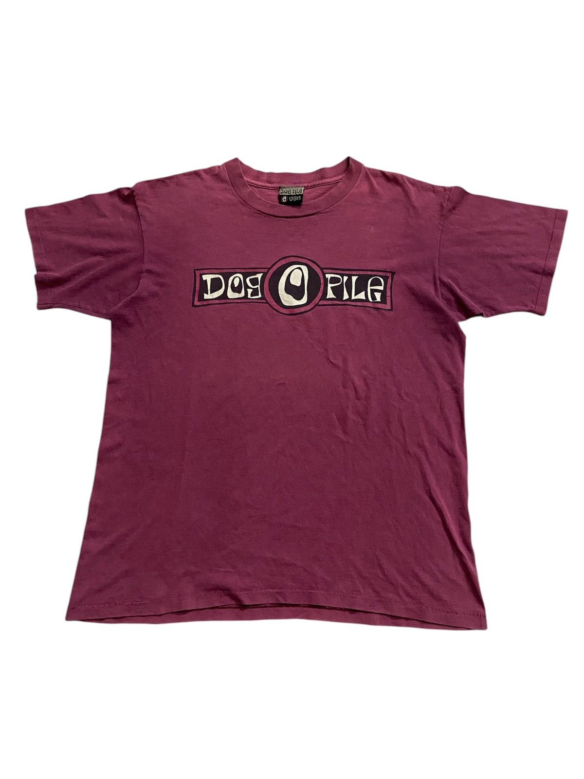 Powell Peralta × Vintage 90s Vintage Dogpile Skateboard Shirt Size US L / EU 52-54 / 3 - 1 Thumbnail
