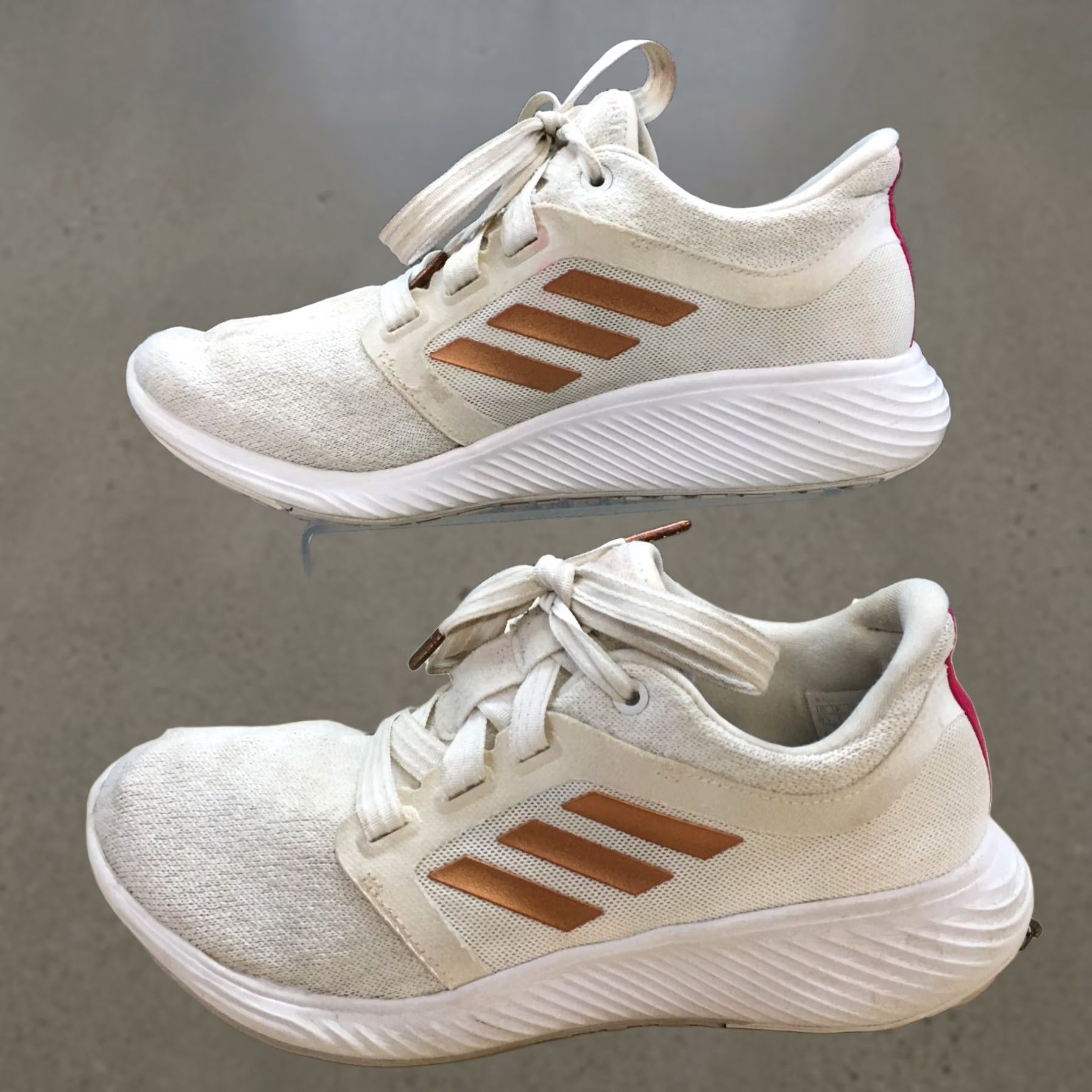Adidas adidas Sneakers Womens White Edge Lux Running Whtie Low Lace Athletic EF7035 Size US 9 / IT 39 - 1 Thumbnail