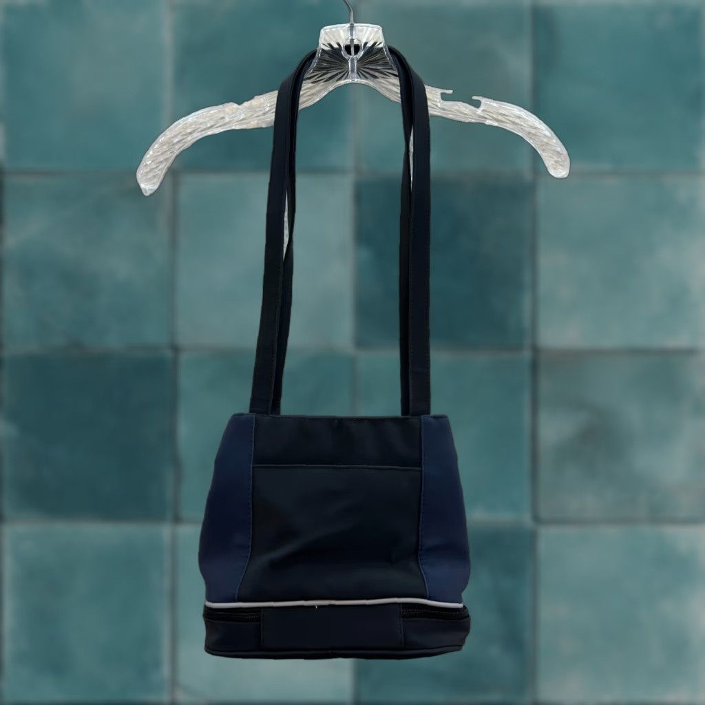 Vintage VINTAGE Y2K Mudd Shoulder Bag Purse Matching Wallet Set Nylon Sporty Utility Bag - Blue - Shoulder Bag - Adult? (No extra) Size ONE SIZE - 1 Thumbnail