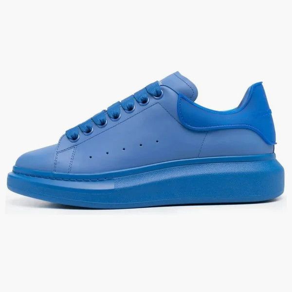 Alexander McQueen o1w1db10725 Sneake Leath S Rubb in Blue Size US 8 / EU 41 - 1 Preview